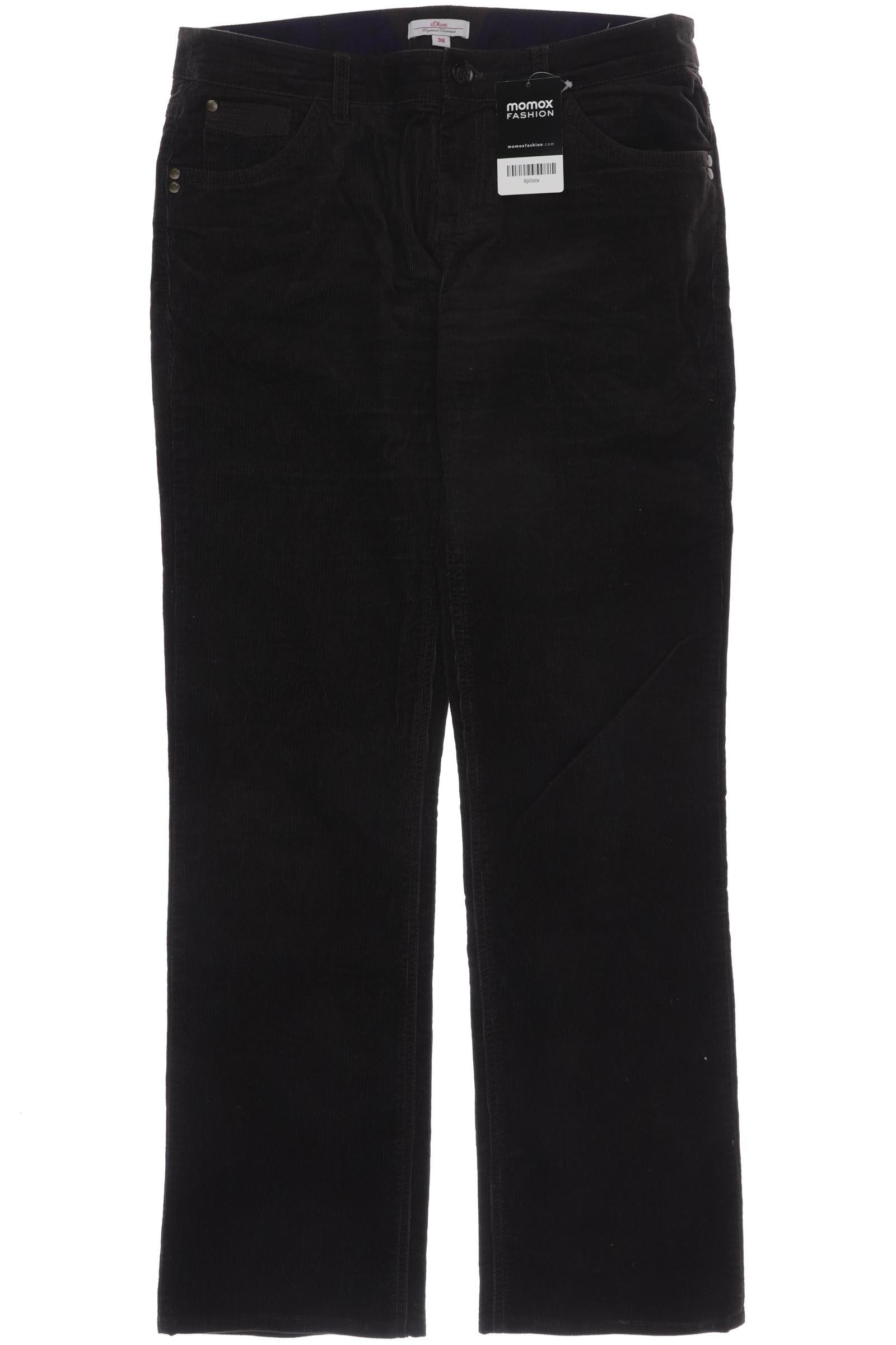 

s.Oliver Damen Stoffhose, braun, Gr. 38