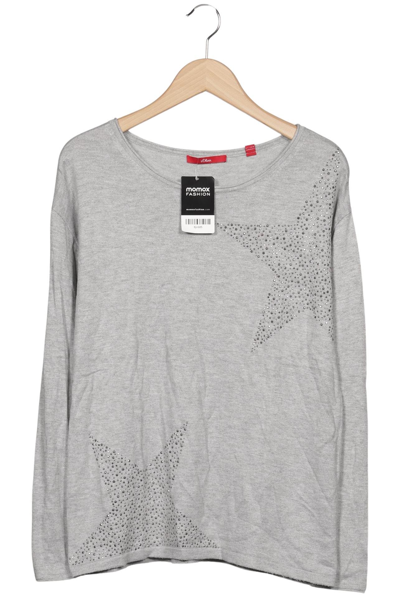 

s.Oliver Damen Pullover, grau, Gr. 38