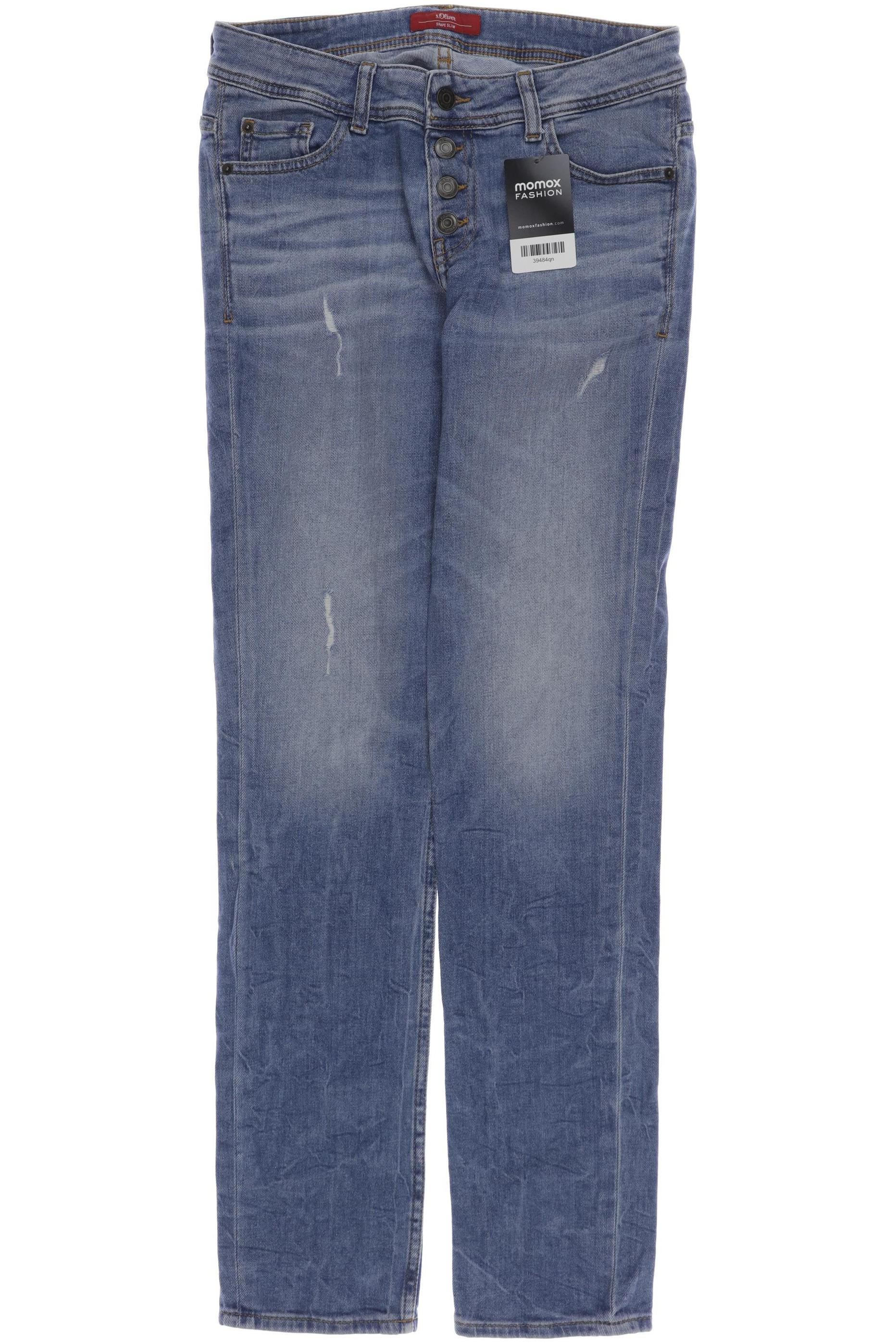 

s.Oliver Damen Jeans, blau