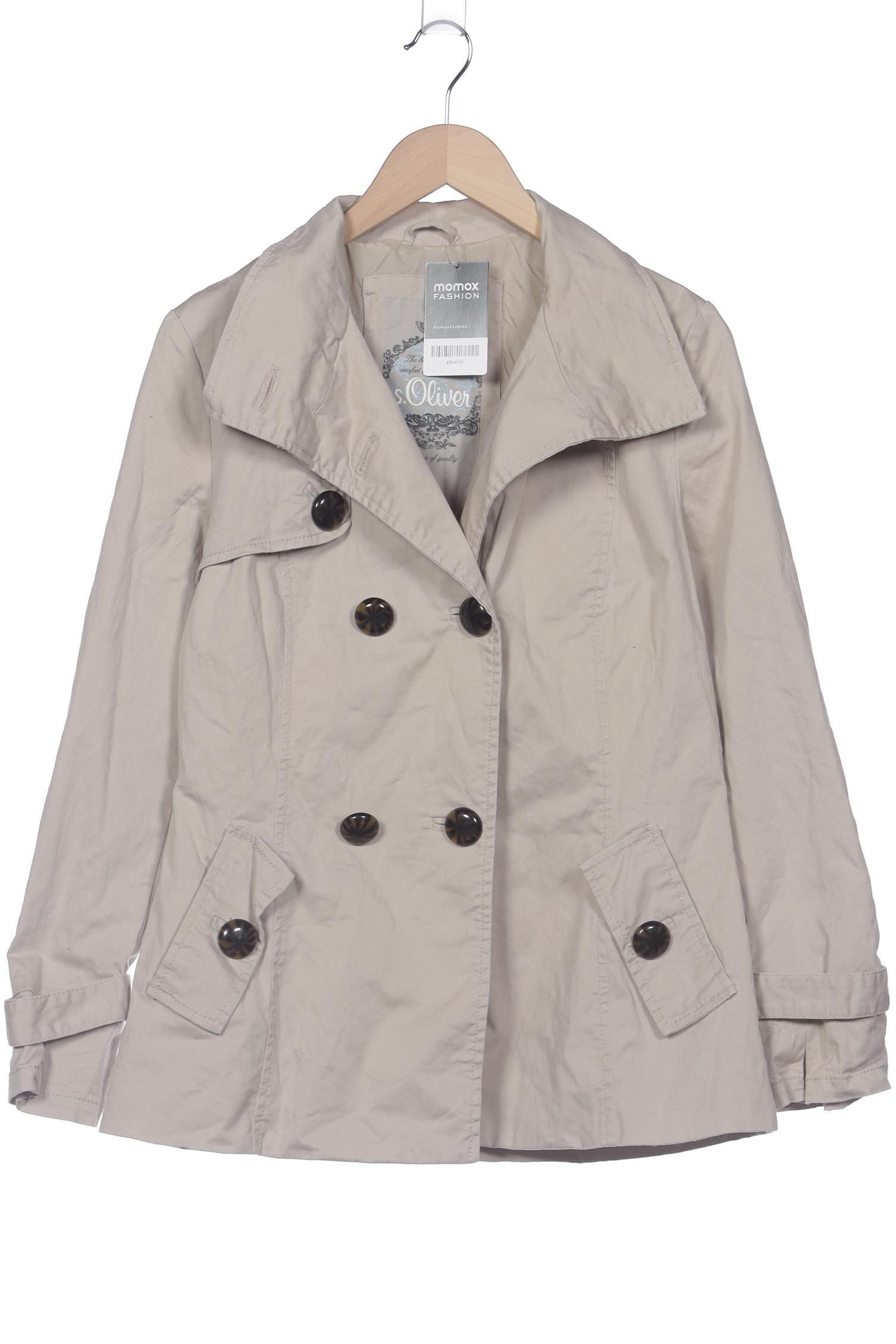 

s.Oliver Damen Jacke, beige, Gr. 38