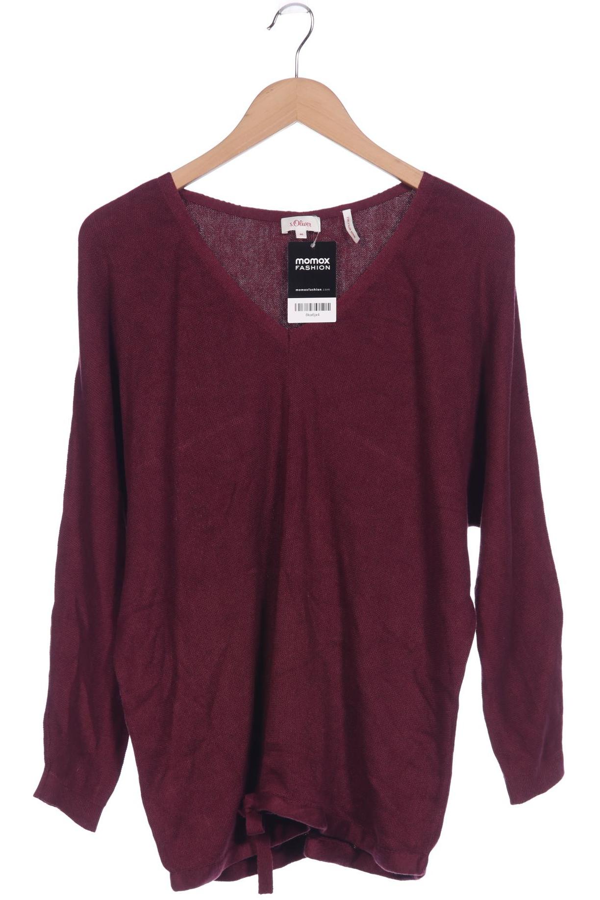 

s.Oliver Damen Pullover, bordeaux, Gr. 46