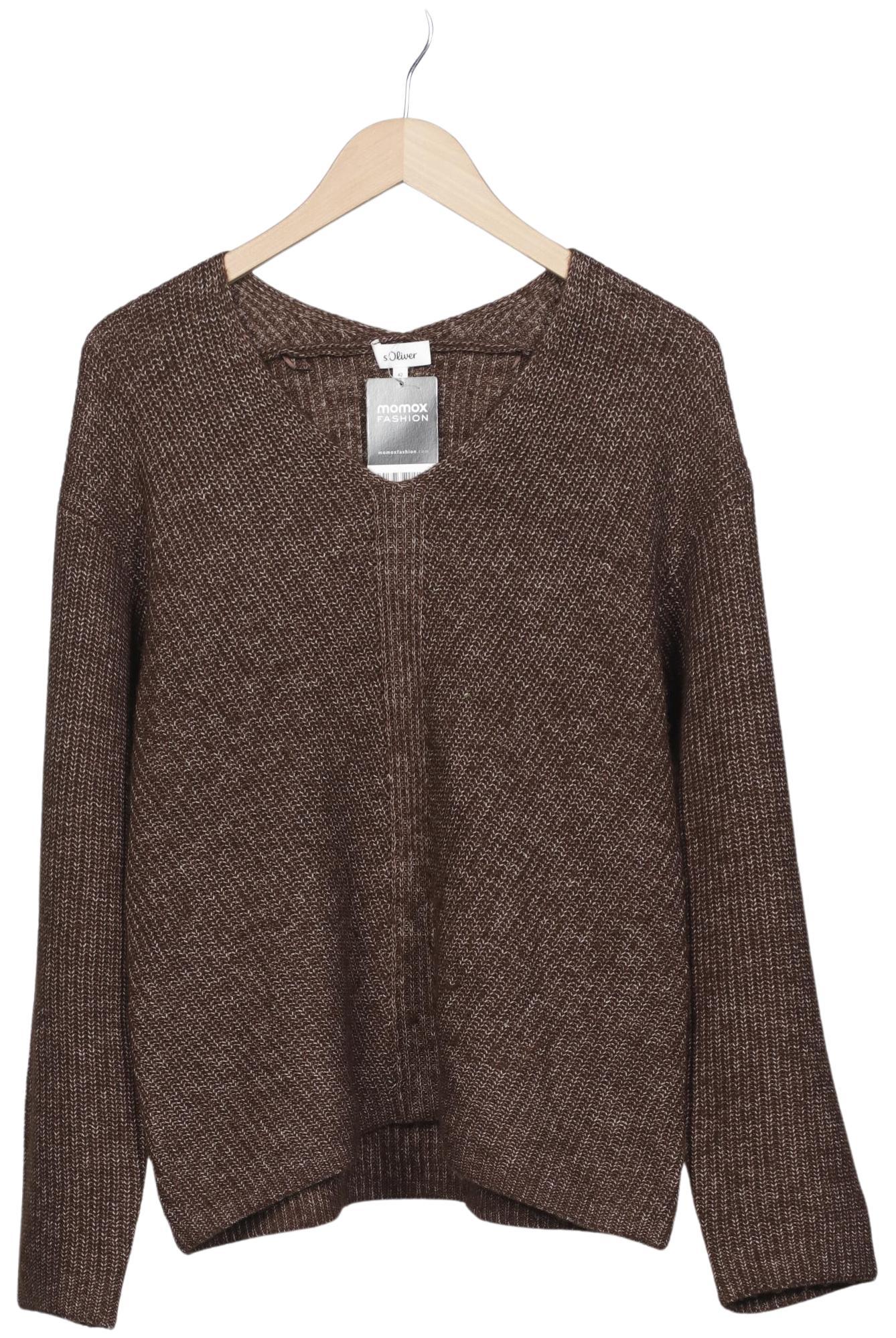 

s.Oliver Damen Pullover, braun, Gr. 42
