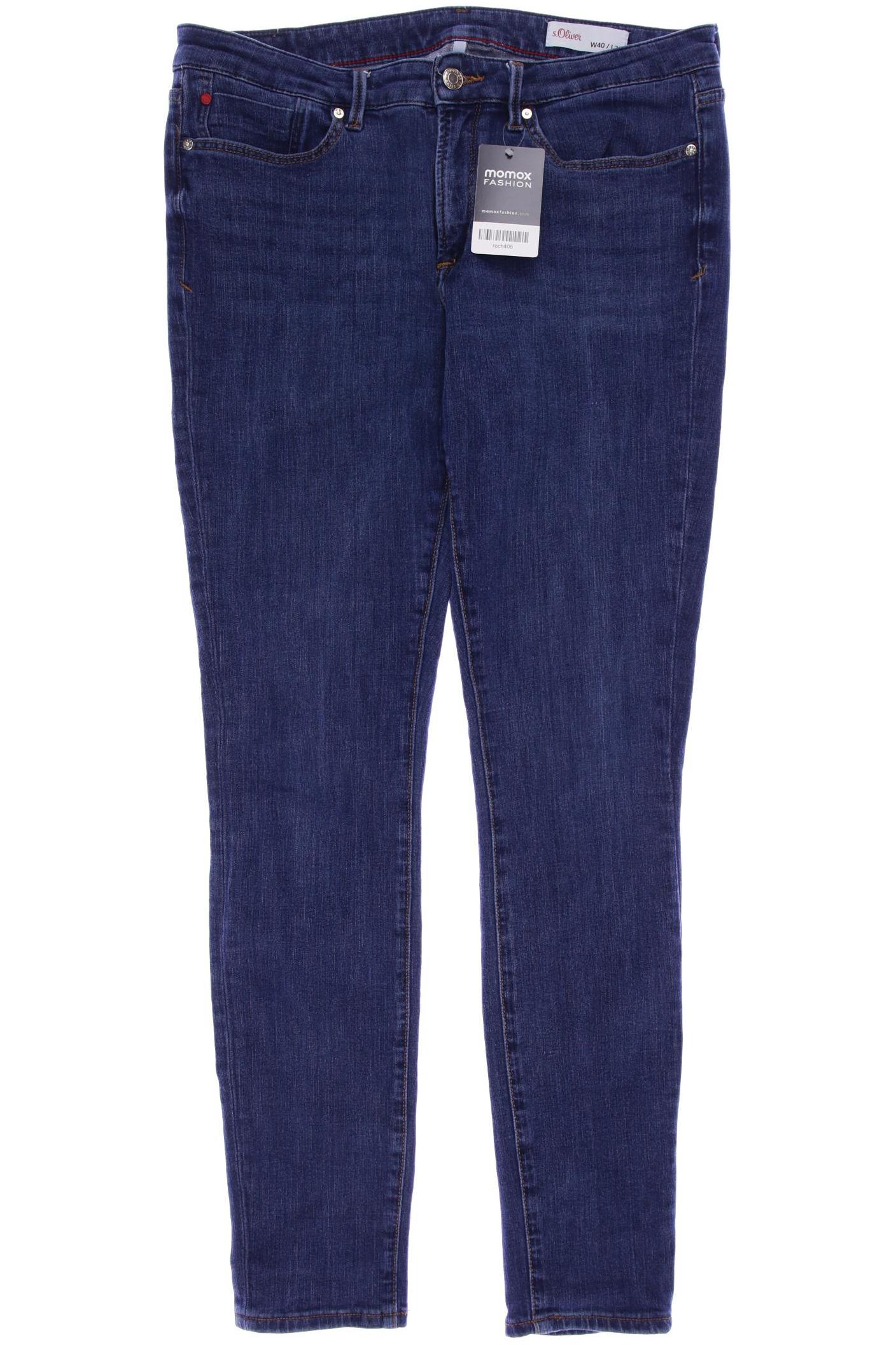 

s.Oliver Damen Jeans, blau