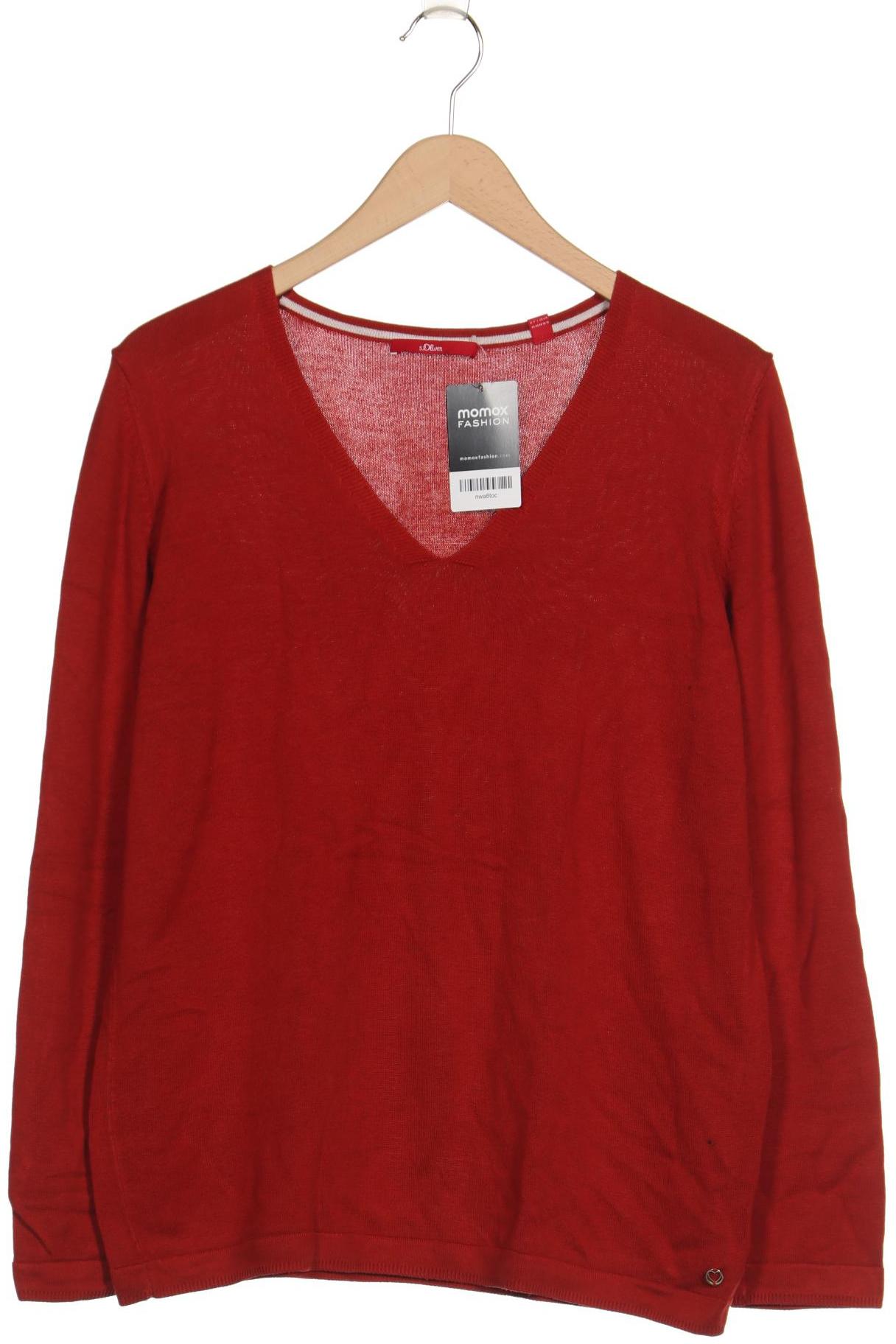 

s.Oliver Damen Pullover, rot, Gr. 44