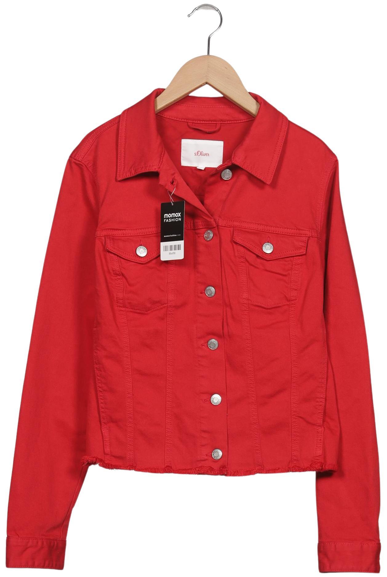 

s.Oliver Damen Jacke, rot, Gr. 40