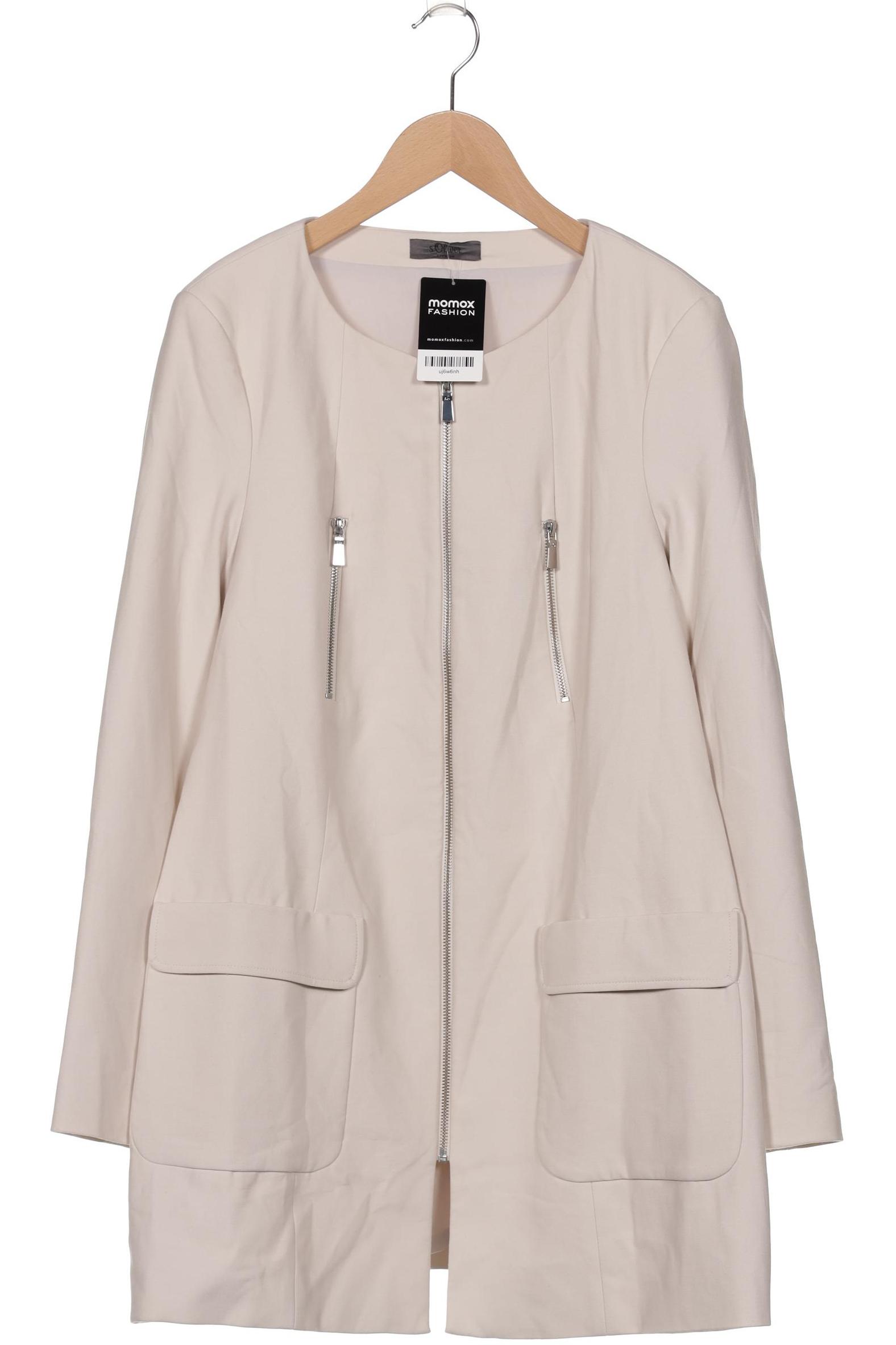 

s.Oliver Damen Mantel, beige, Gr. 44