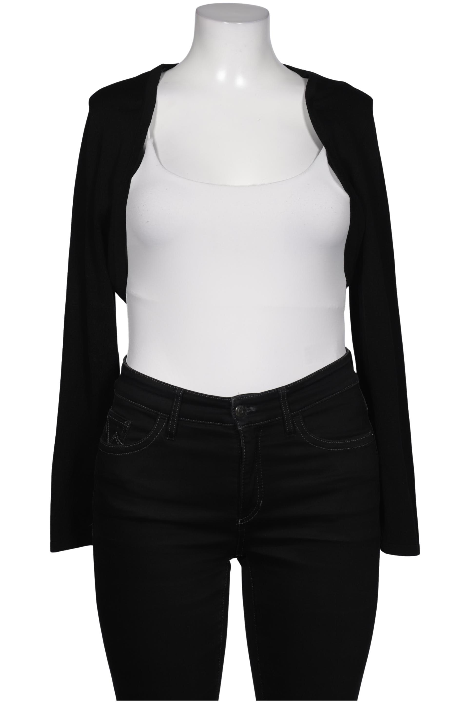 

s.Oliver Damen Strickjacke, schwarz, Gr. 44