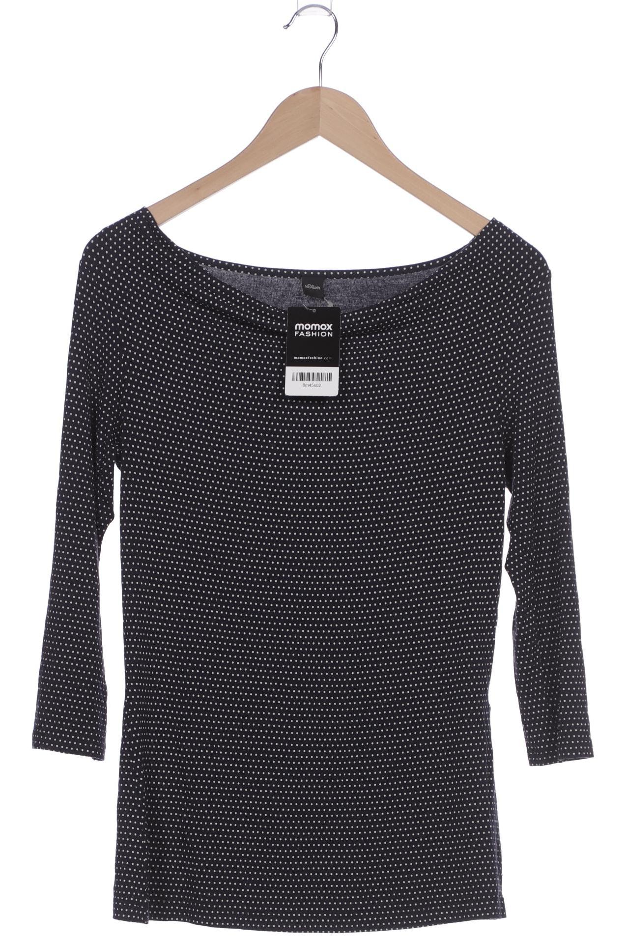 

s.Oliver Damen Langarmshirt, marineblau, Gr. 36