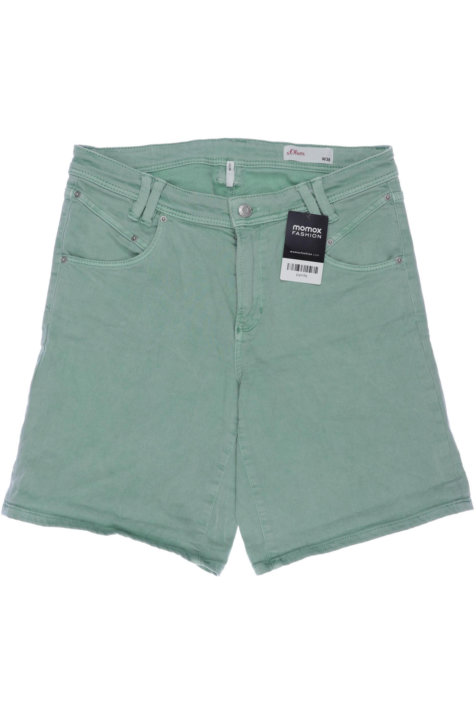 

s.Oliver Damen Shorts, grün, Gr. 38