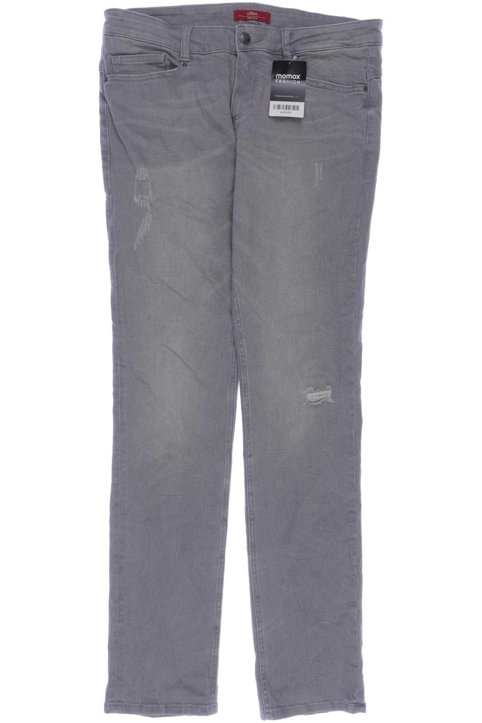 

s.Oliver Damen Jeans, grau, Gr. 32
