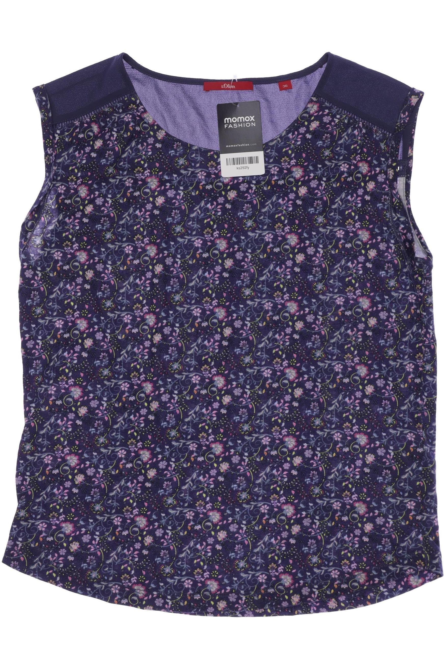 

s.Oliver Damen Top, marineblau, Gr. 36