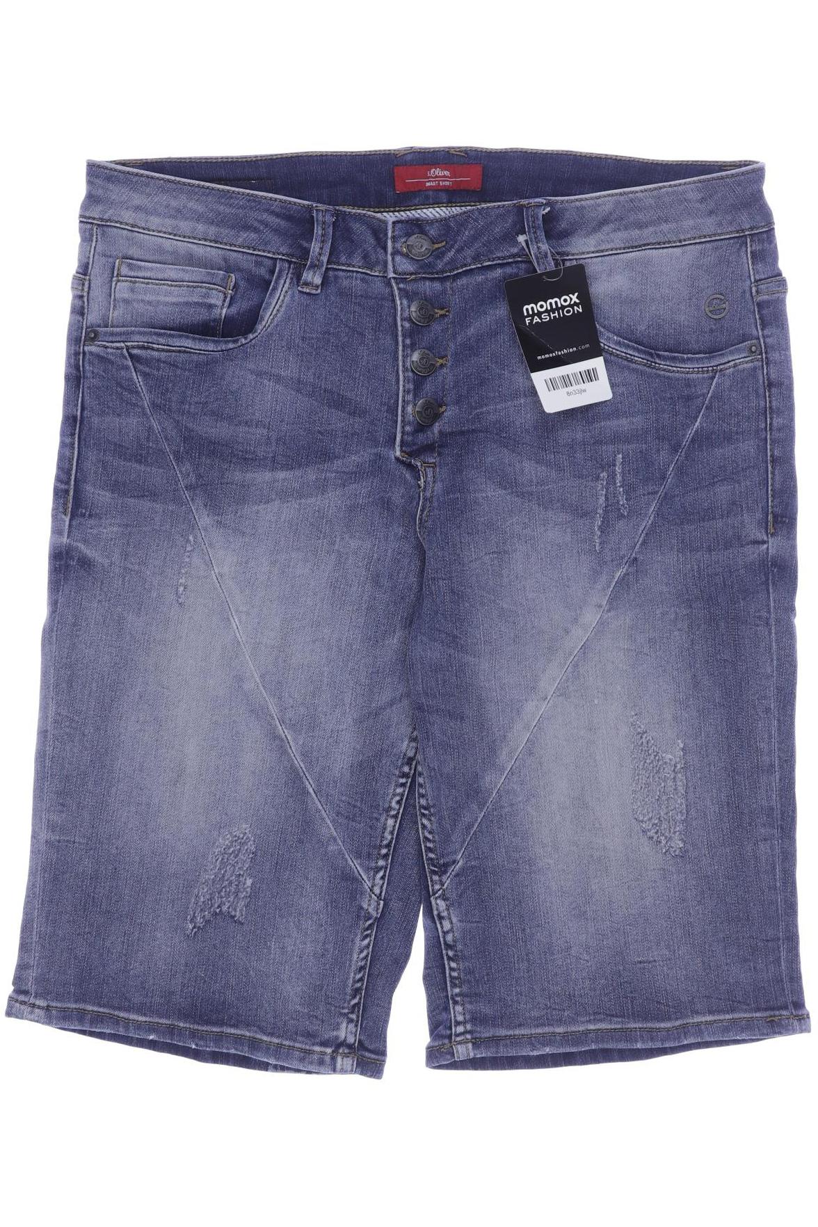 

s.Oliver Damen Shorts, blau