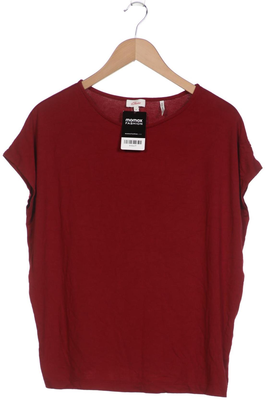

s.Oliver Damen T-Shirt, bordeaux, Gr. 38