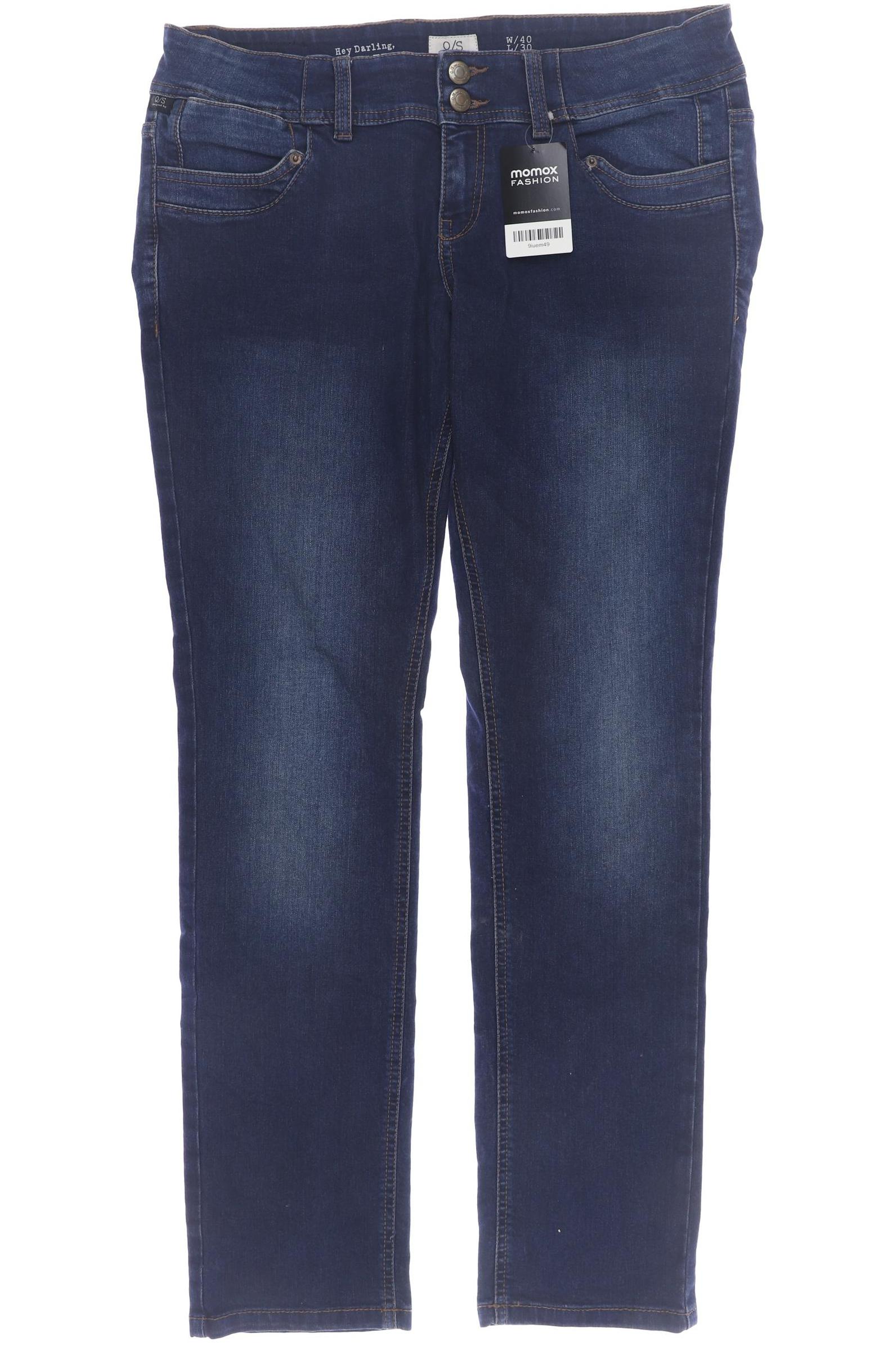 

s.Oliver Damen Jeans, marineblau