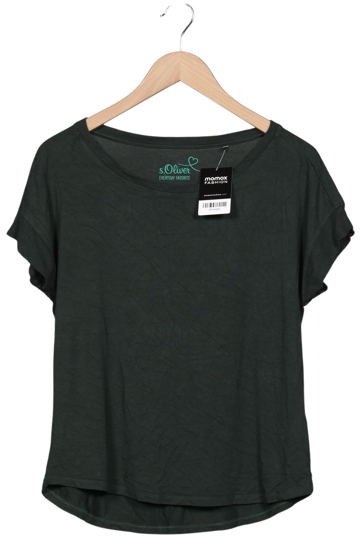 

s.Oliver Damen T-Shirt, grün, Gr. 40