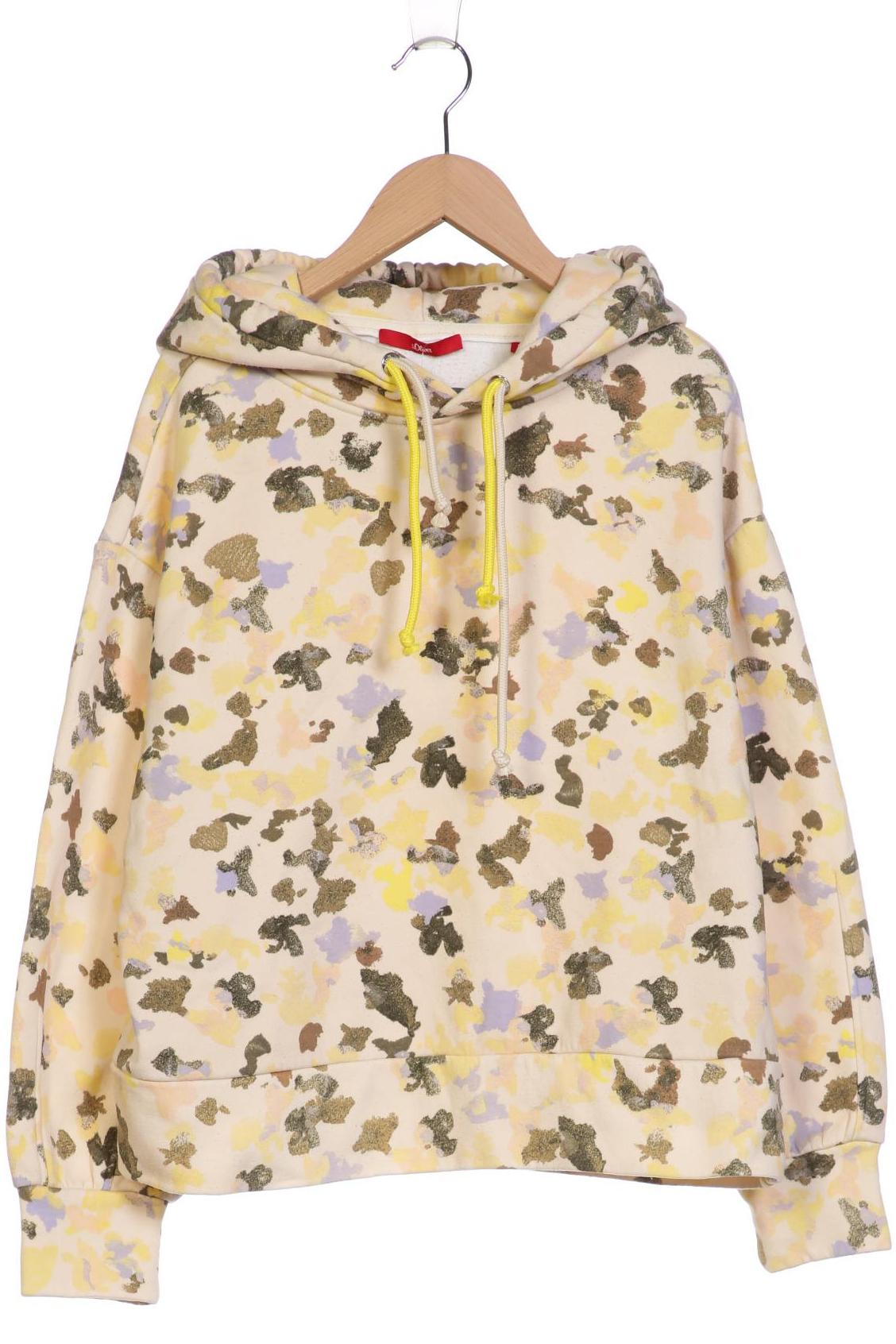 

s.Oliver Damen Kapuzenpullover, beige, Gr. 36