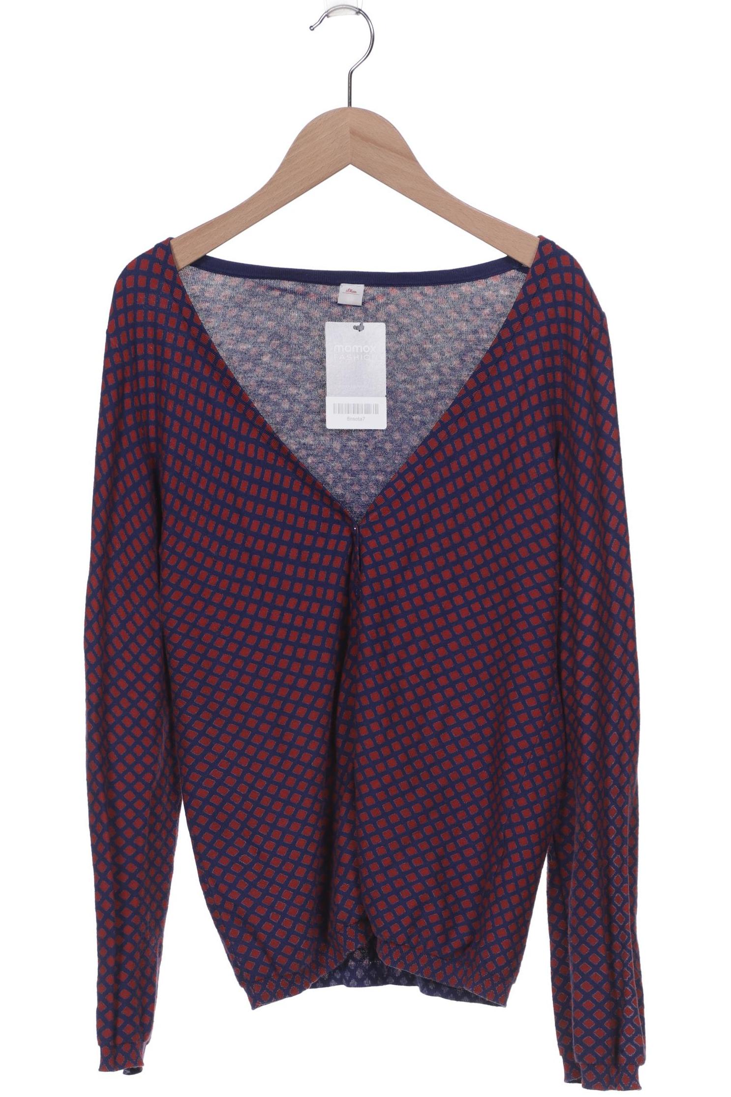 

s.Oliver Damen Strickjacke, blau