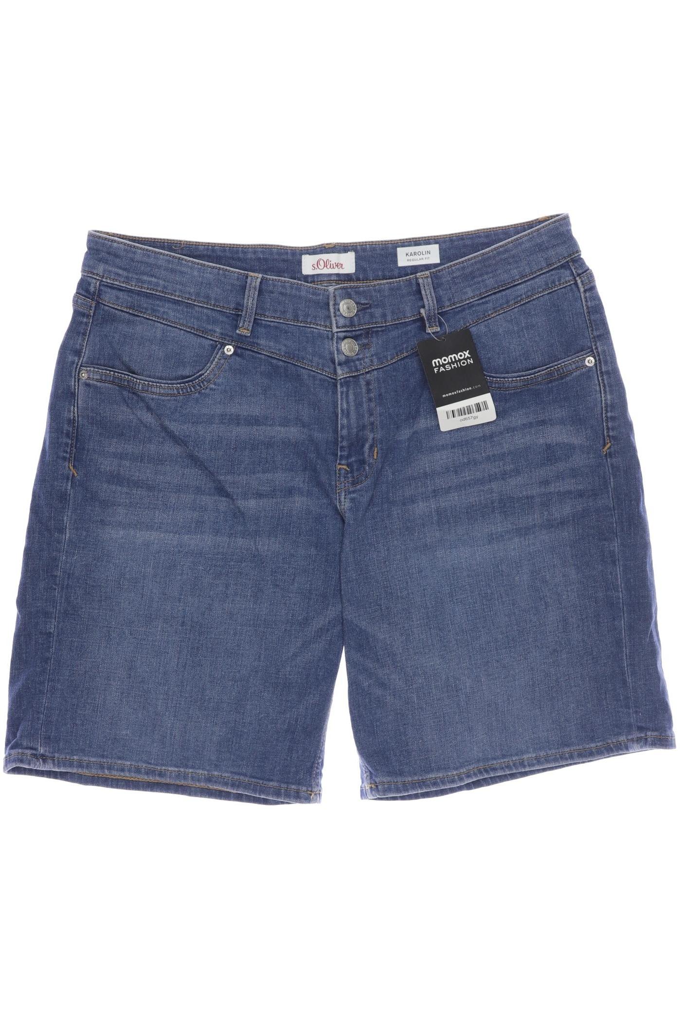 

s.Oliver Damen Shorts, blau, Gr. 42