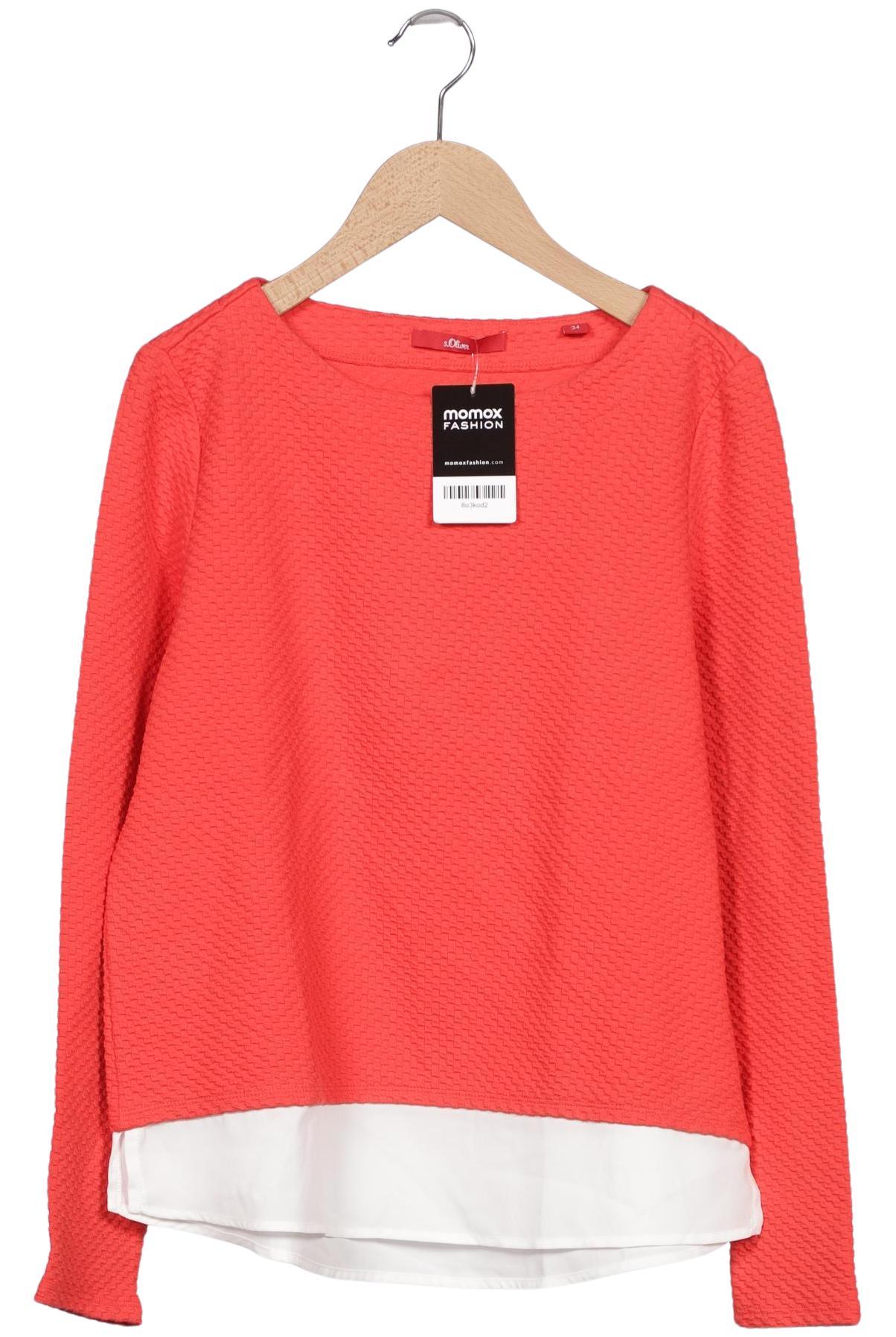 

s.Oliver Damen Sweatshirt, rot, Gr. 34