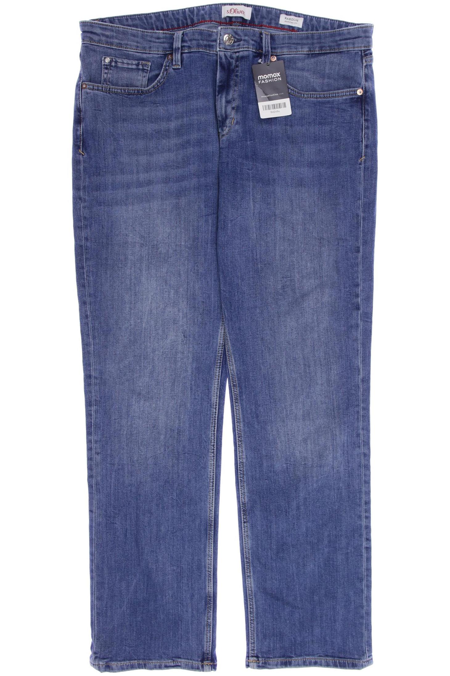 

s.Oliver Damen Jeans, blau