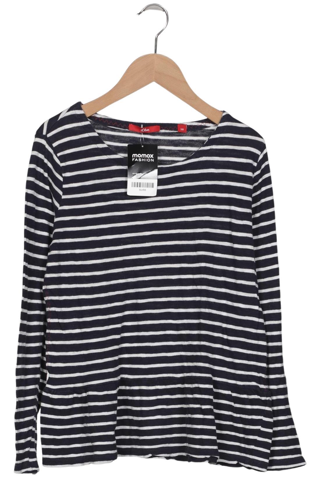 

s.Oliver Damen Langarmshirt, mehrfarbig, Gr. 38