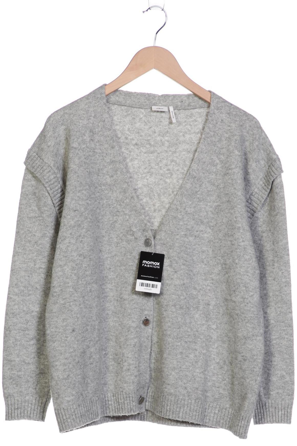 

s.Oliver Damen Strickjacke, grau
