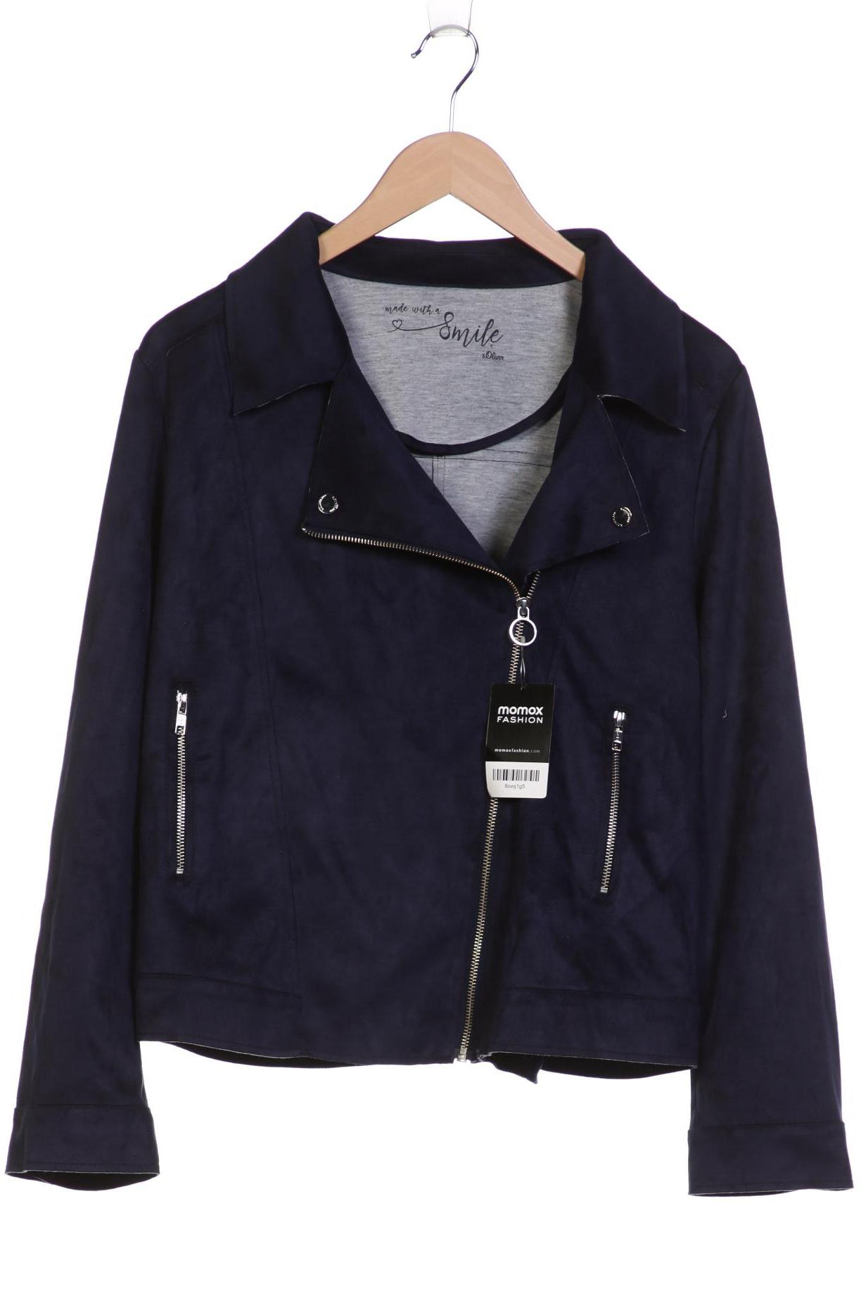 

s.Oliver Damen Jacke, marineblau, Gr. 46