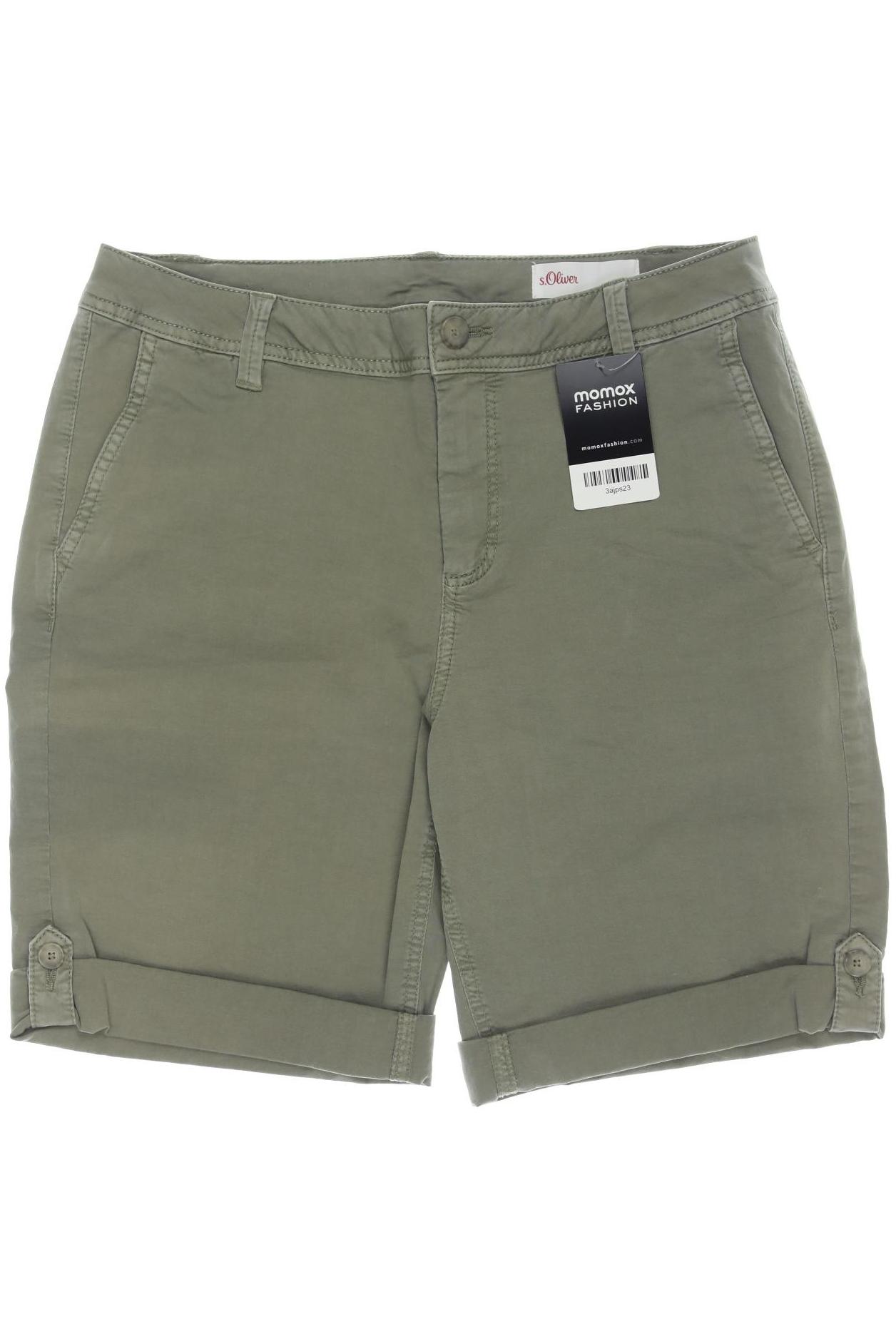 

s.Oliver Damen Shorts, grün, Gr. 38