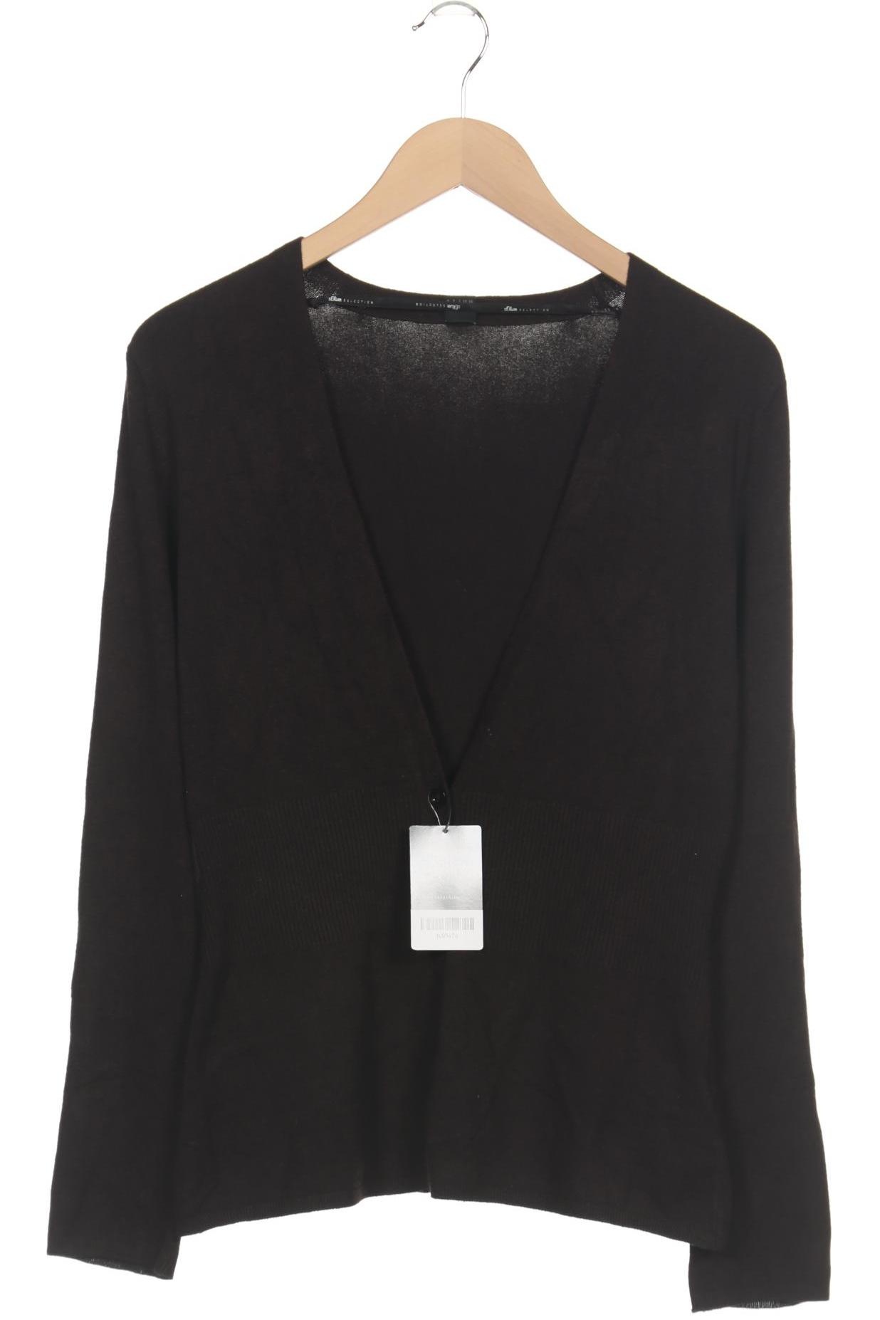 

s.Oliver Damen Strickjacke, braun, Gr. 38