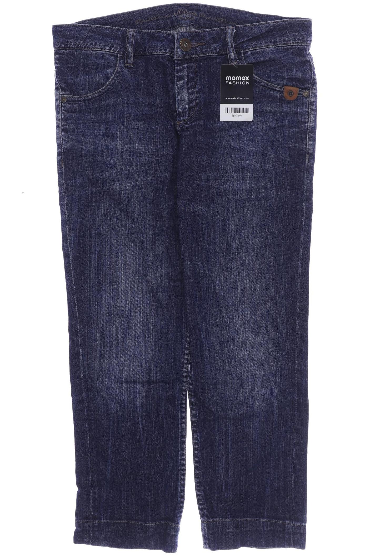 

s.Oliver Damen Jeans, marineblau