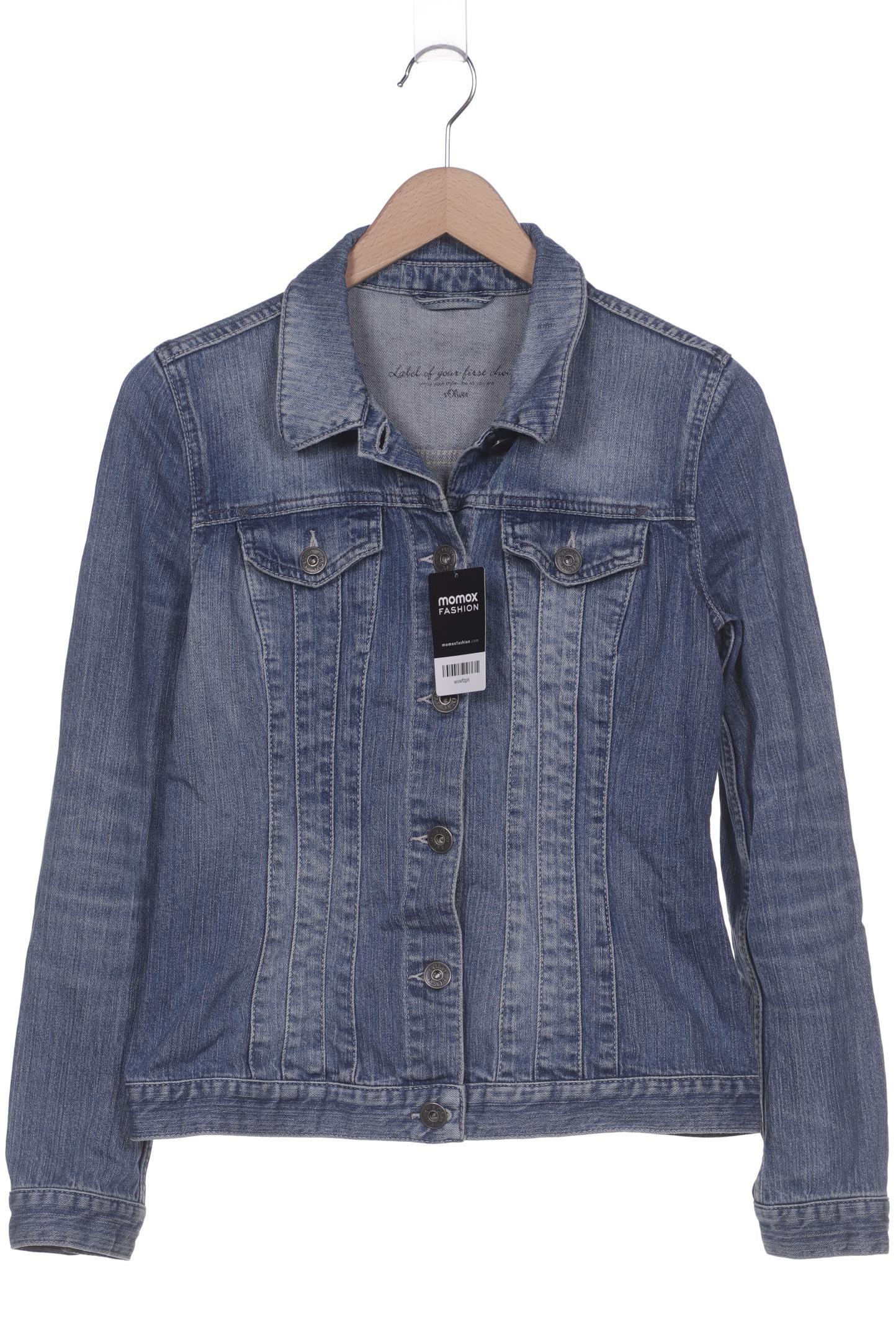 

s.Oliver Damen Jacke, blau, Gr. 38