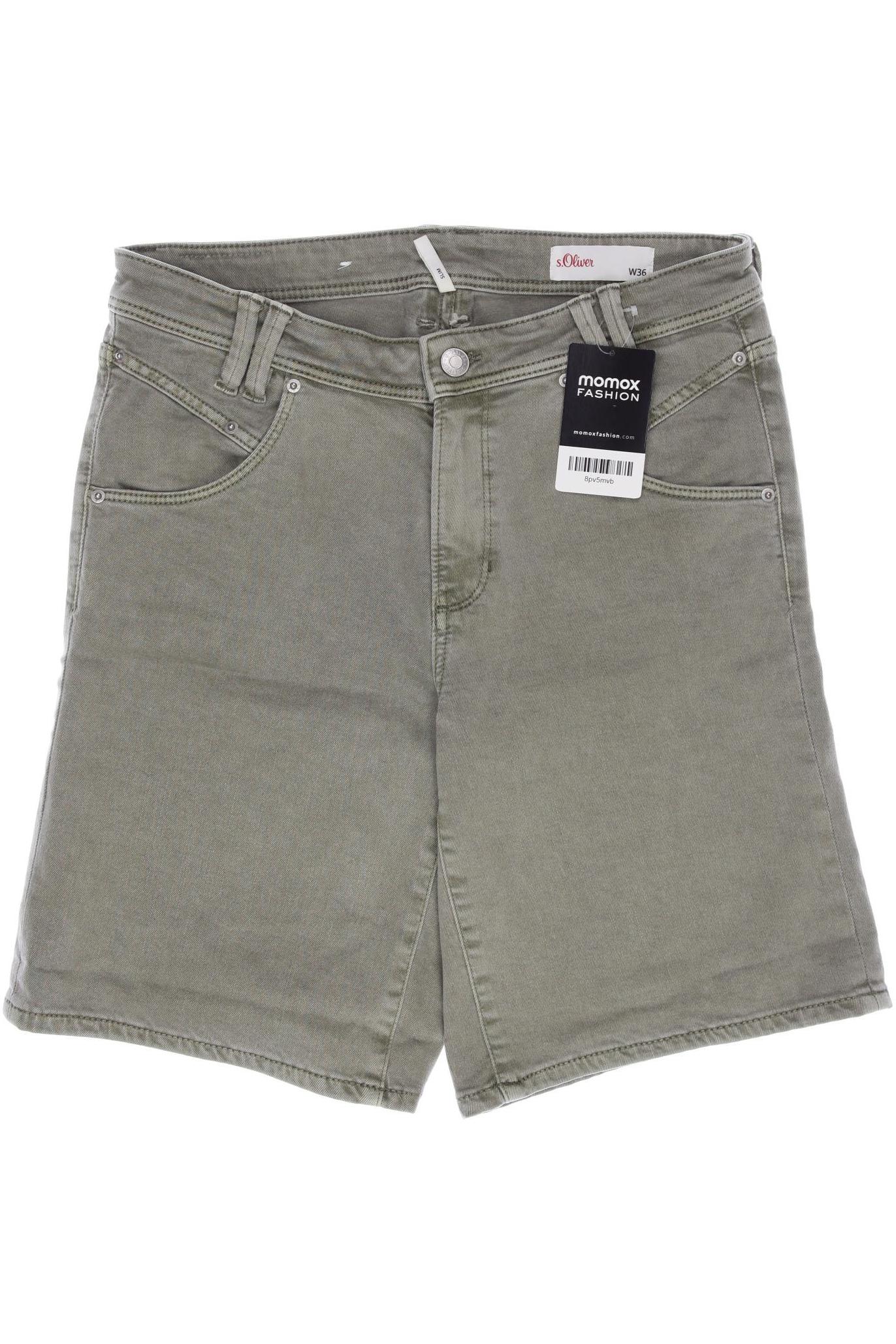 

s.Oliver Damen Shorts, grün
