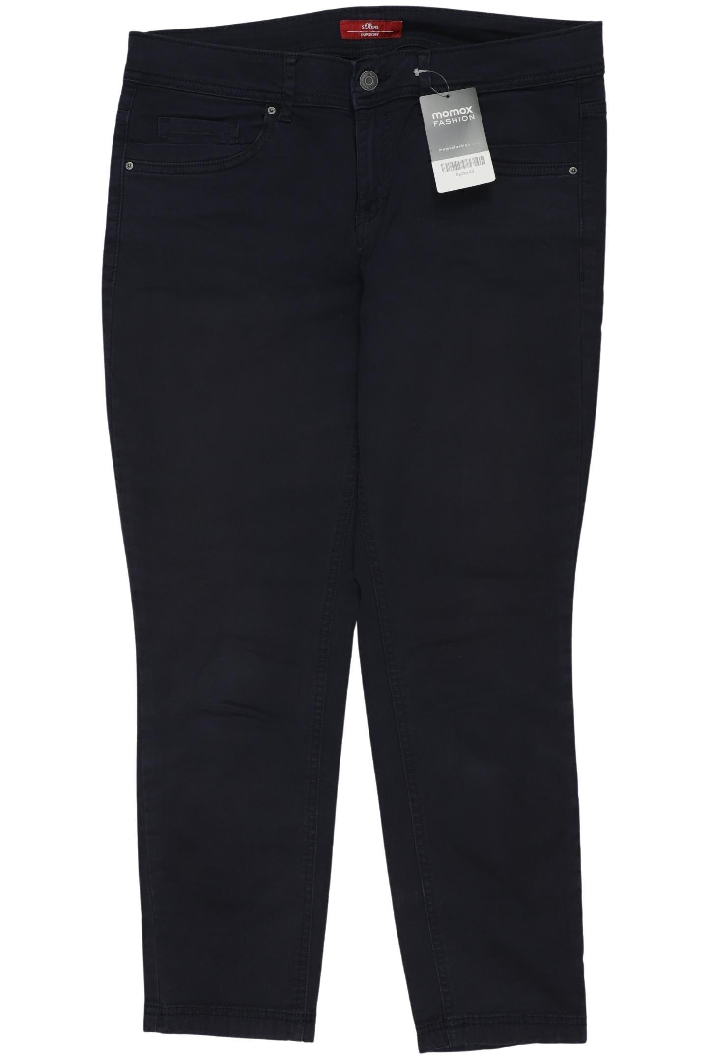 

s.Oliver Damen Stoffhose, marineblau, Gr. 38