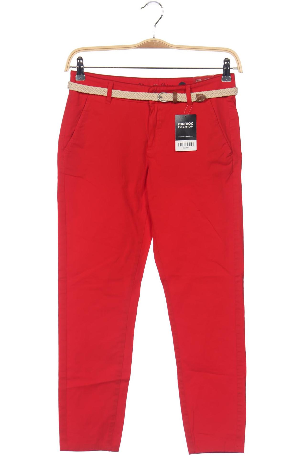 

s.Oliver Damen Stoffhose, rot