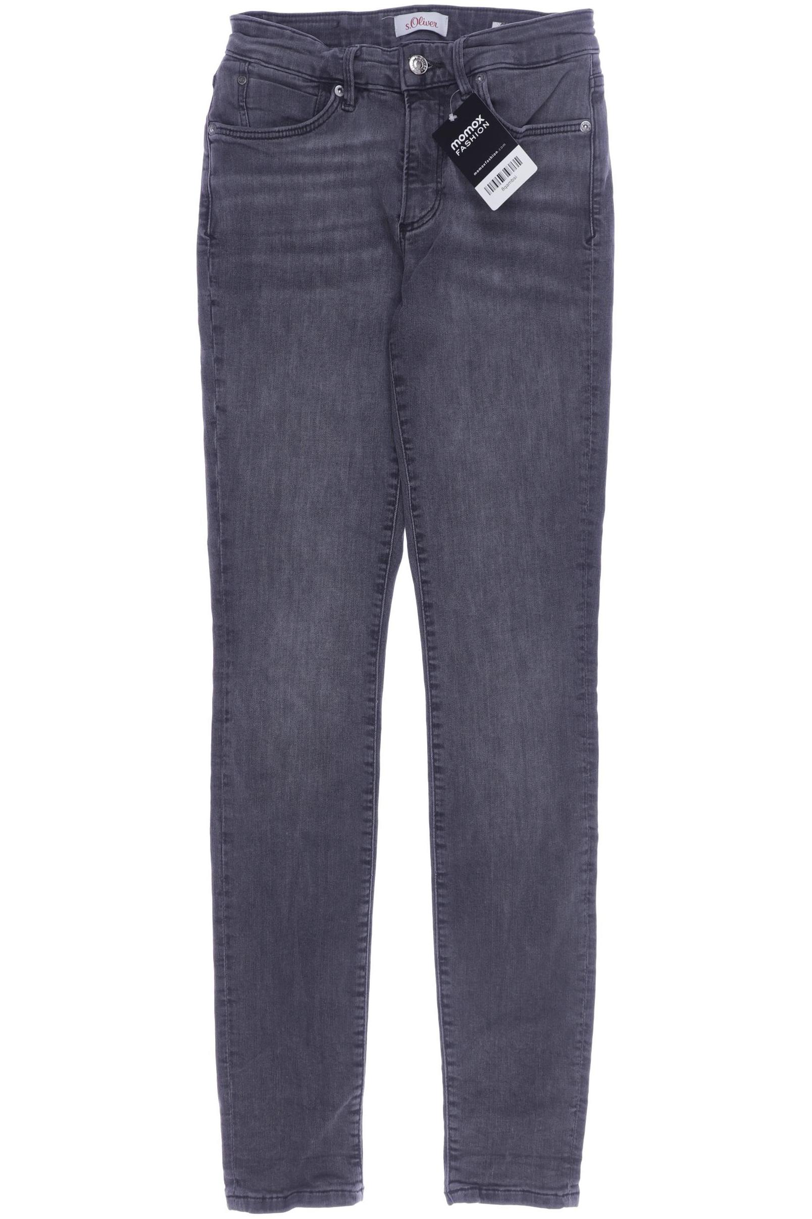 

s.Oliver Damen Jeans, grau