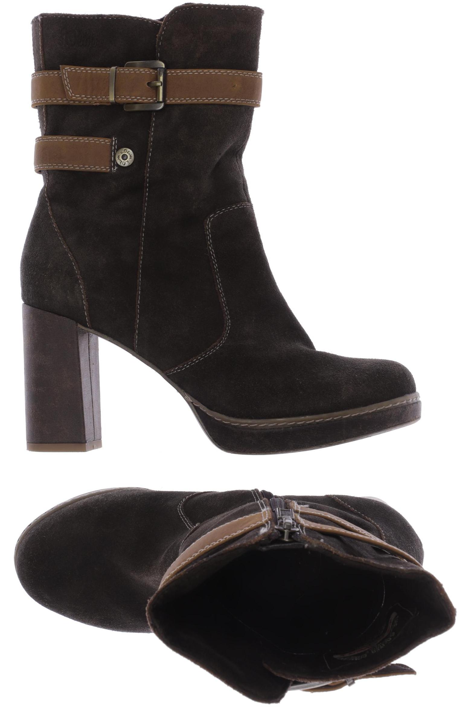 

s.Oliver Damen Stiefelette, braun, Gr. 39