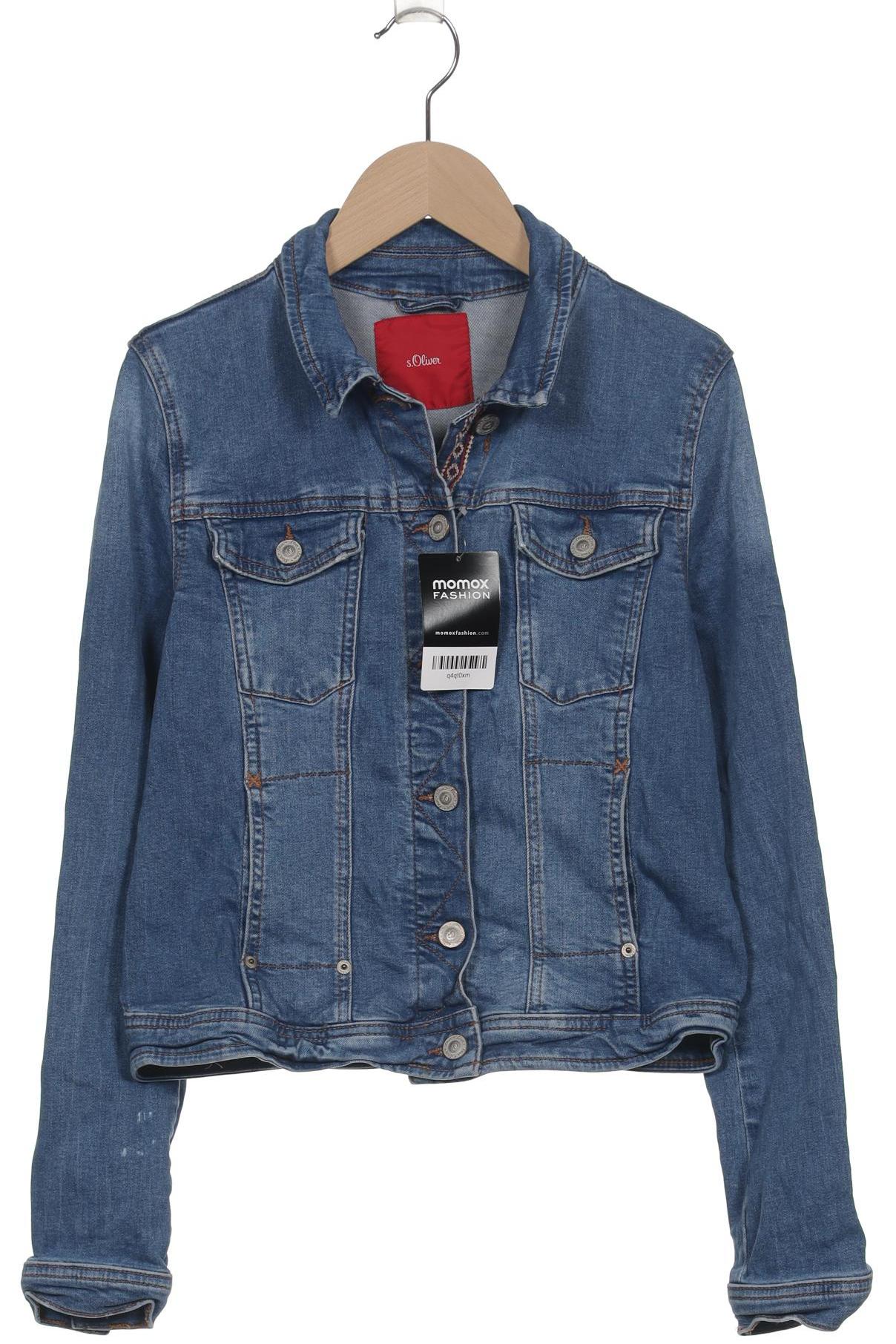 

s.Oliver Damen Jacke, blau, Gr. 36