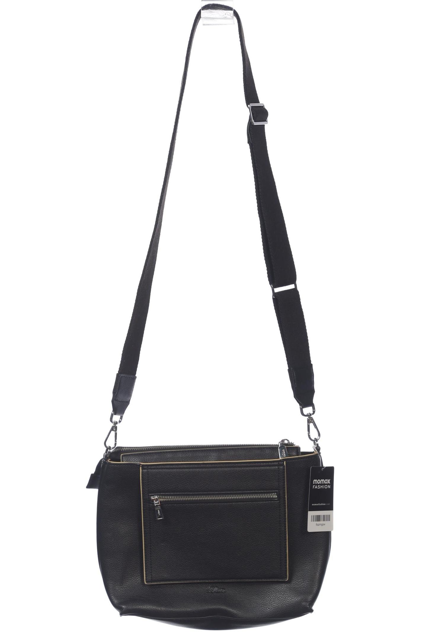 

s.Oliver Damen Handtasche, schwarz, Gr.