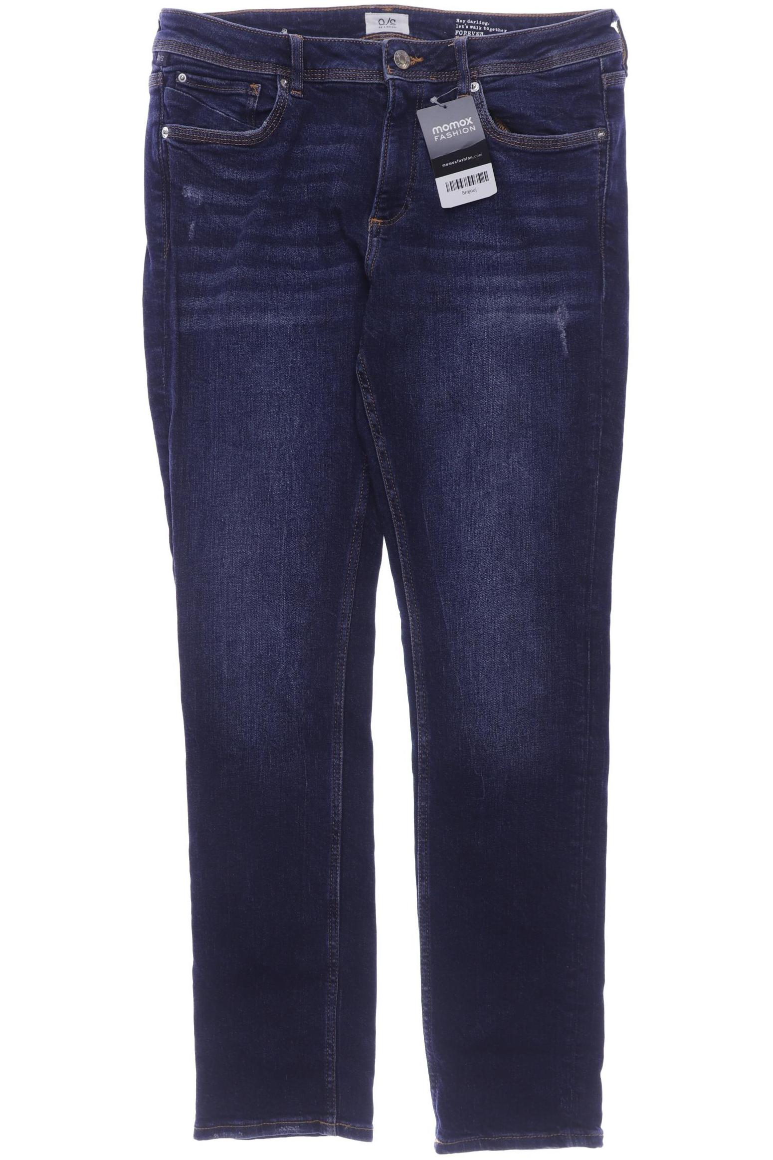 

s.Oliver Damen Jeans, marineblau