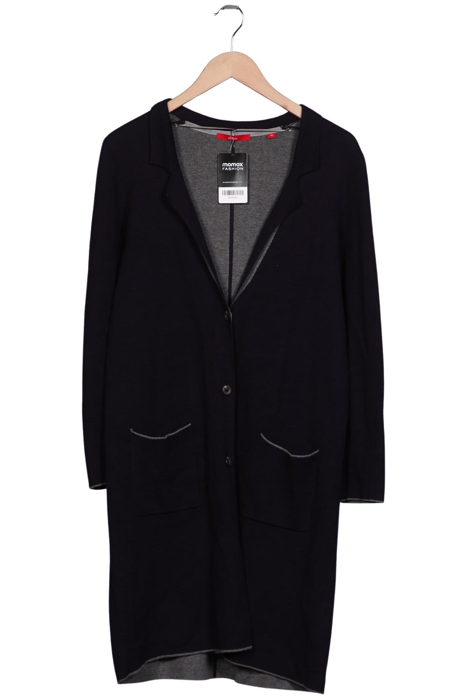 

s.Oliver Damen Strickjacke, marineblau, Gr. 40