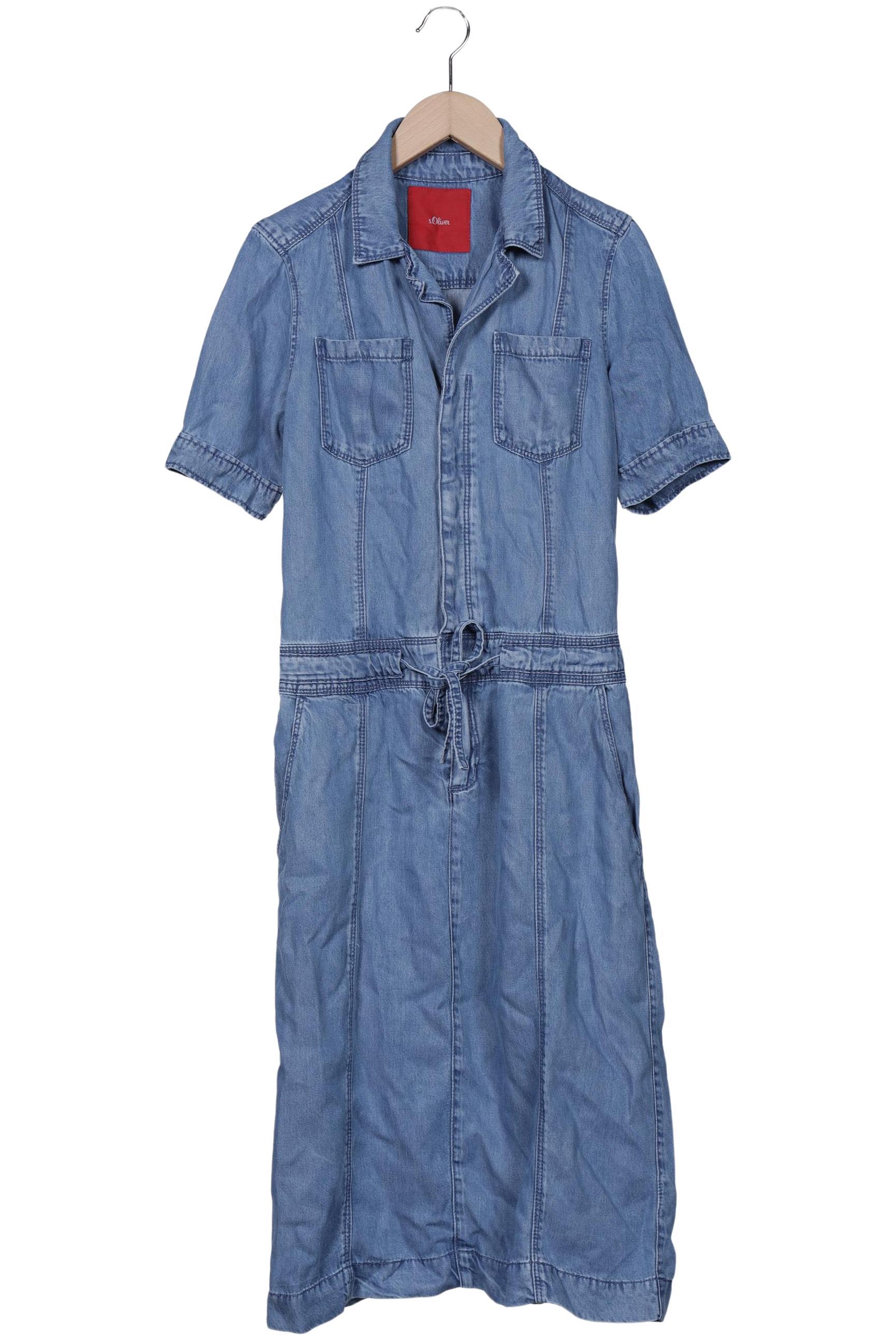 

s.Oliver Damen Kleid, blau, Gr. 36