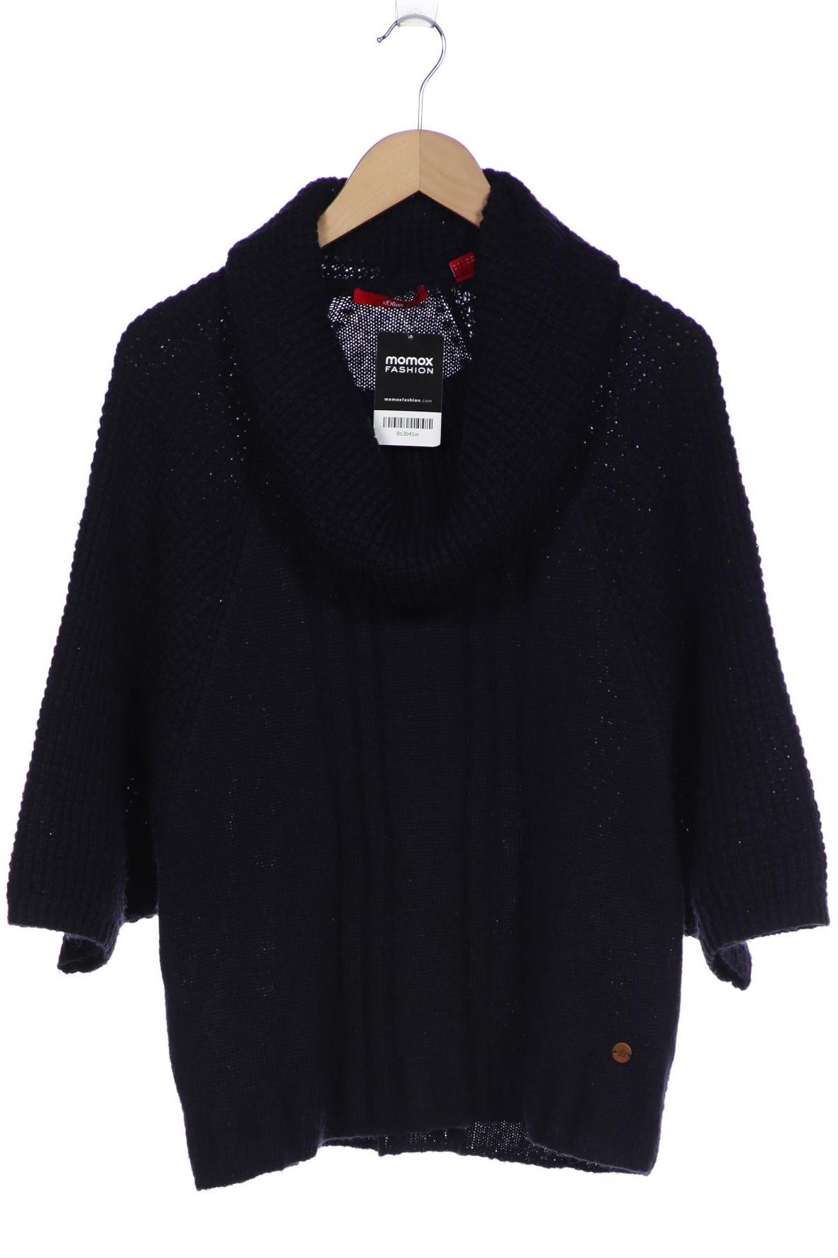 

s.Oliver Damen Pullover, marineblau