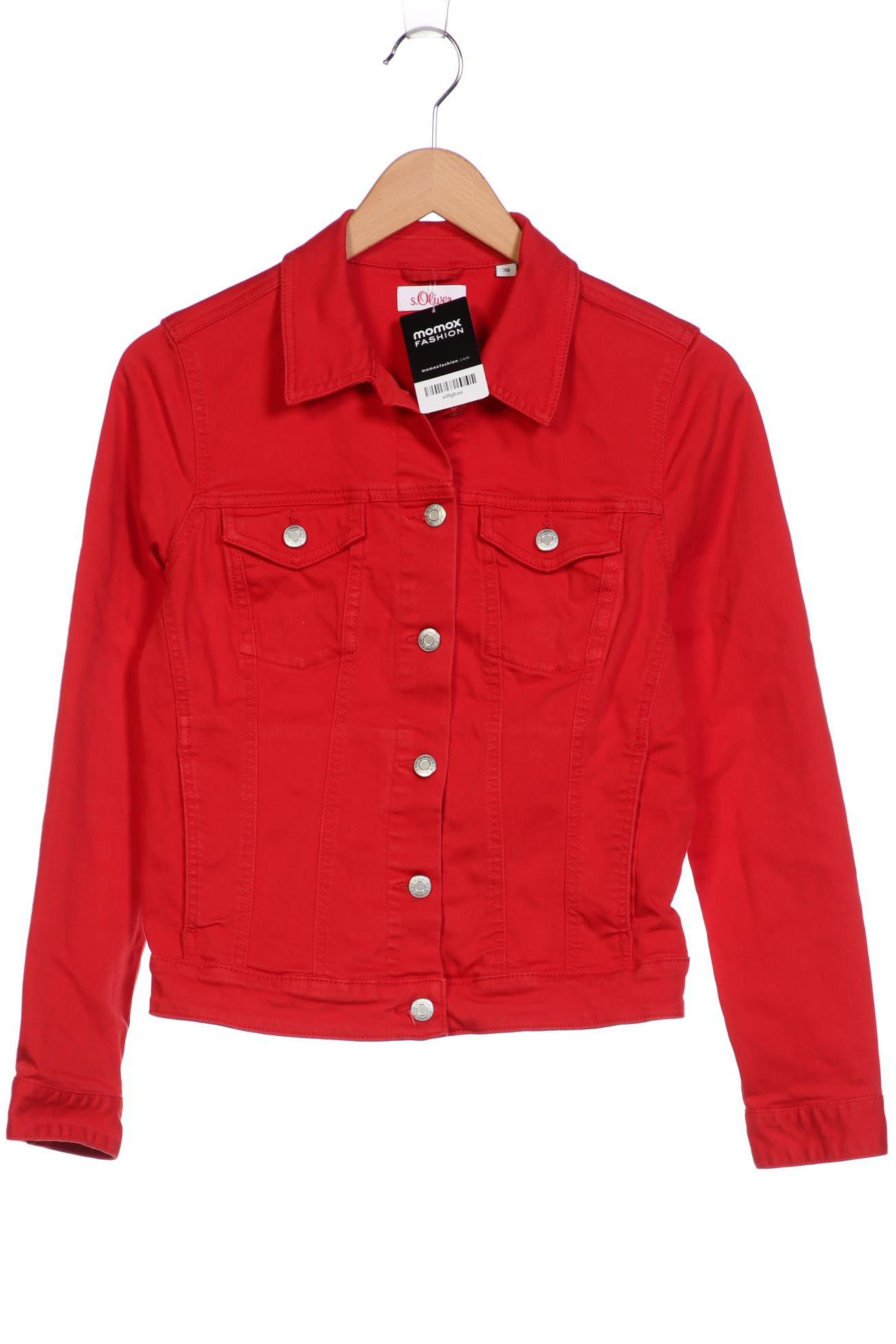 

s.Oliver Damen Jacke, rot, Gr. 38