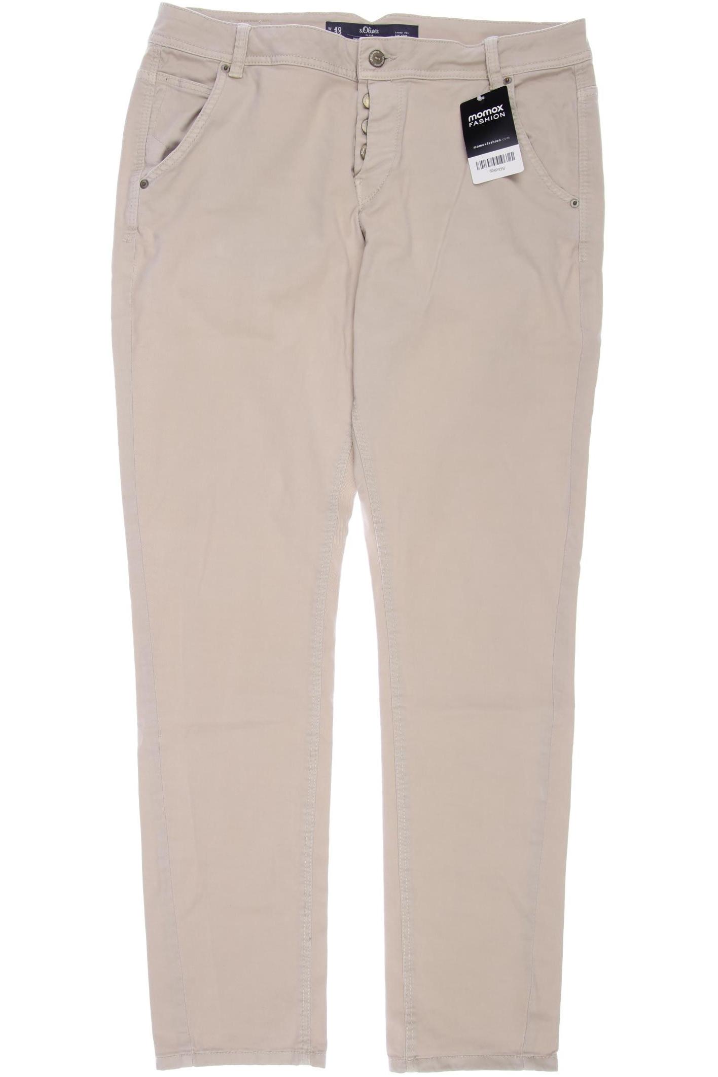 

s.Oliver Damen Stoffhose, beige, Gr. 40