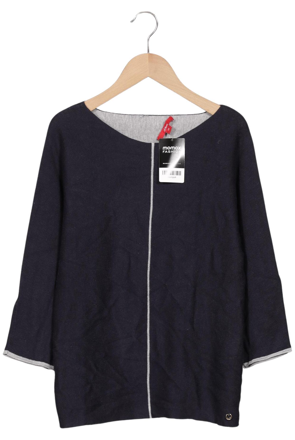 

s.Oliver Damen Pullover, marineblau, Gr. 36