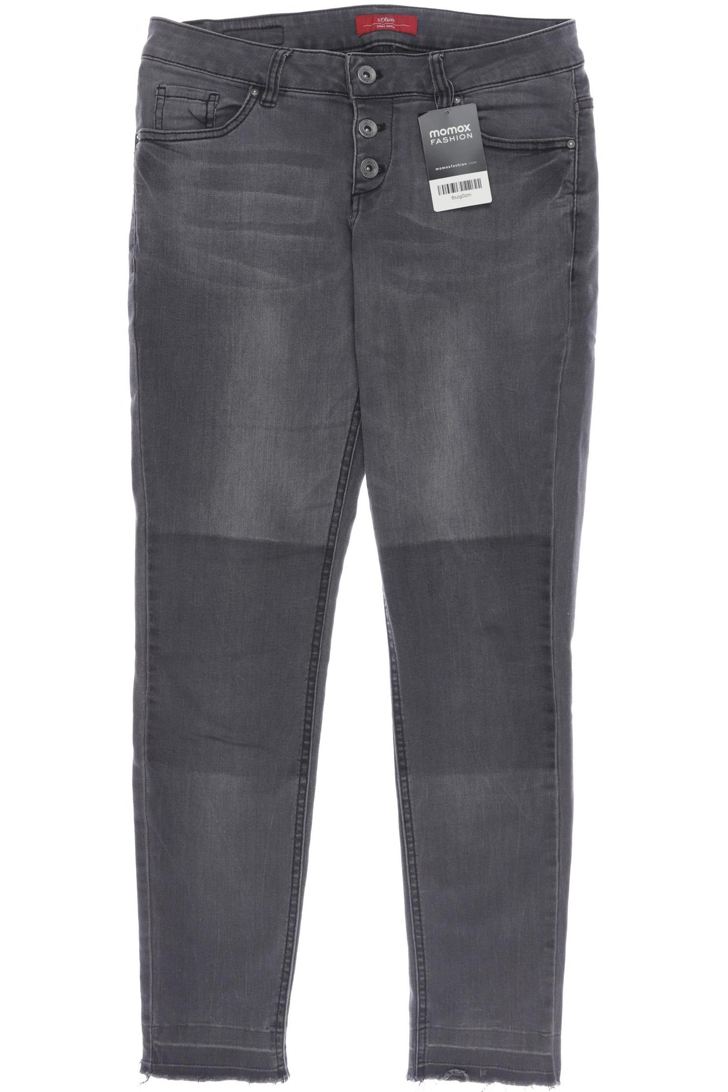 

s.Oliver Damen Jeans, grau, Gr. 29