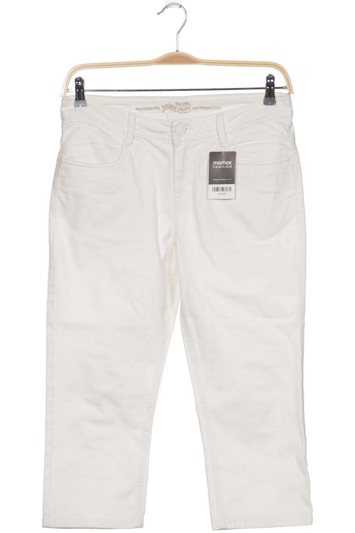 

s.Oliver Damen Shorts, weiß