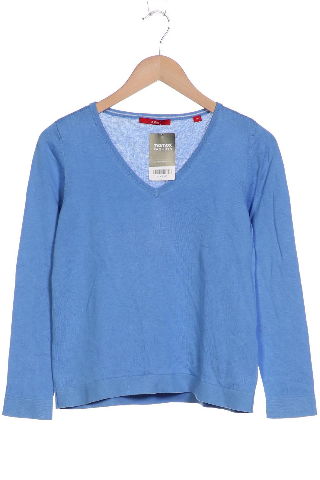 

s.Oliver Damen Pullover, blau