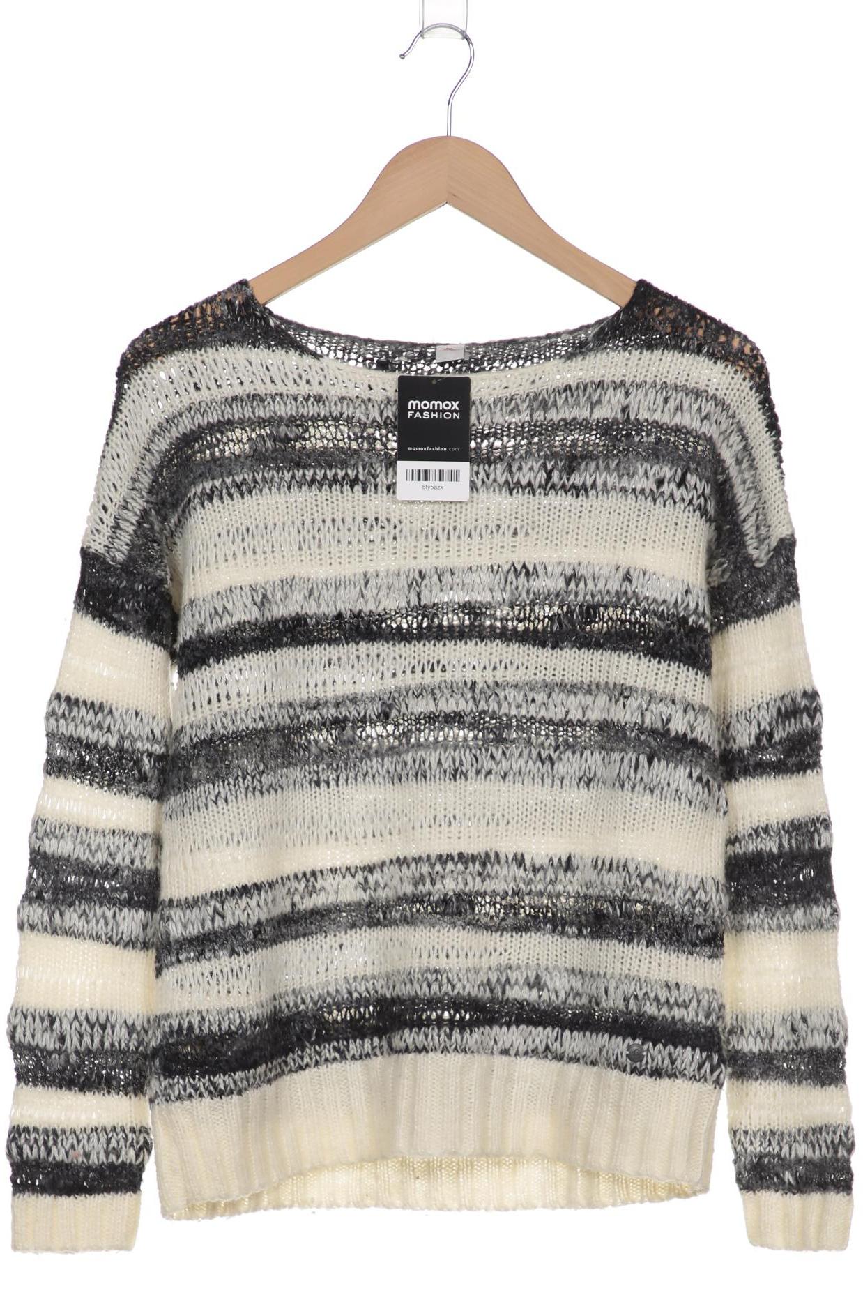 

s.Oliver Damen Pullover, cremeweiß