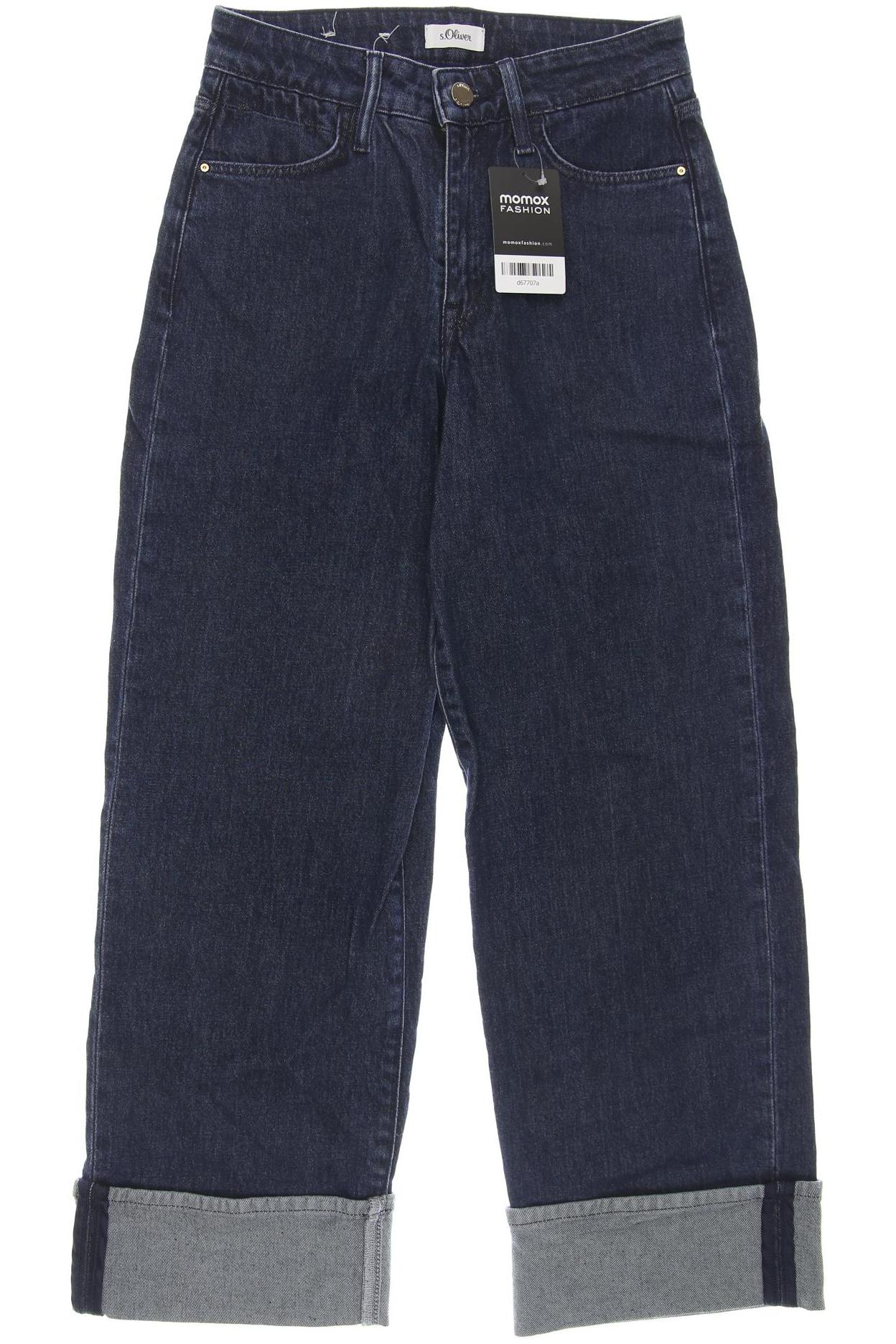 

s.Oliver Damen Jeans, marineblau